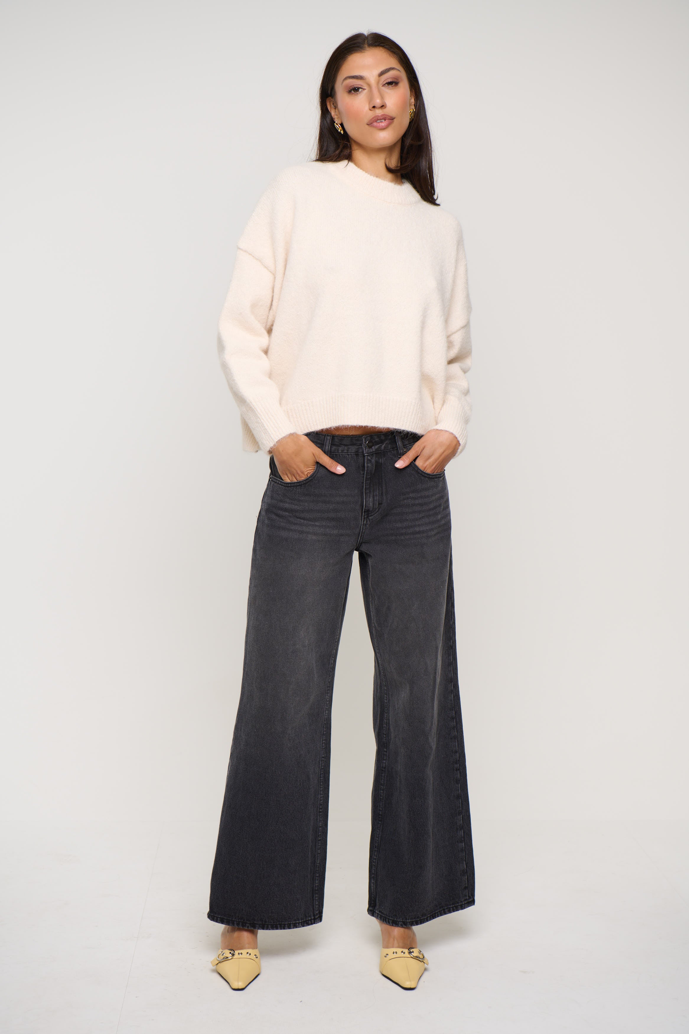 Tama Knit Jumper Cream