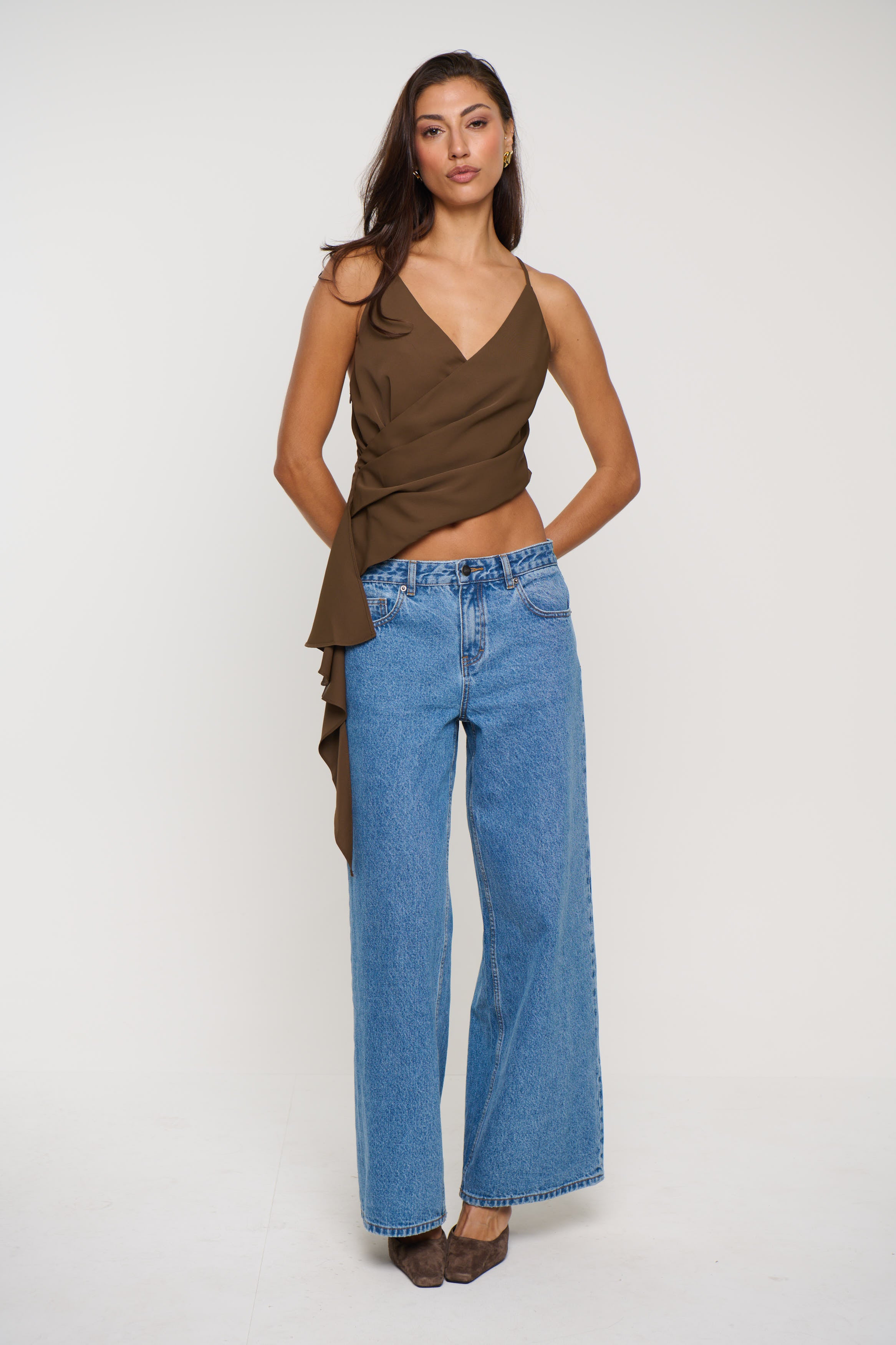 Hyde Asymmetric Top Chocolate