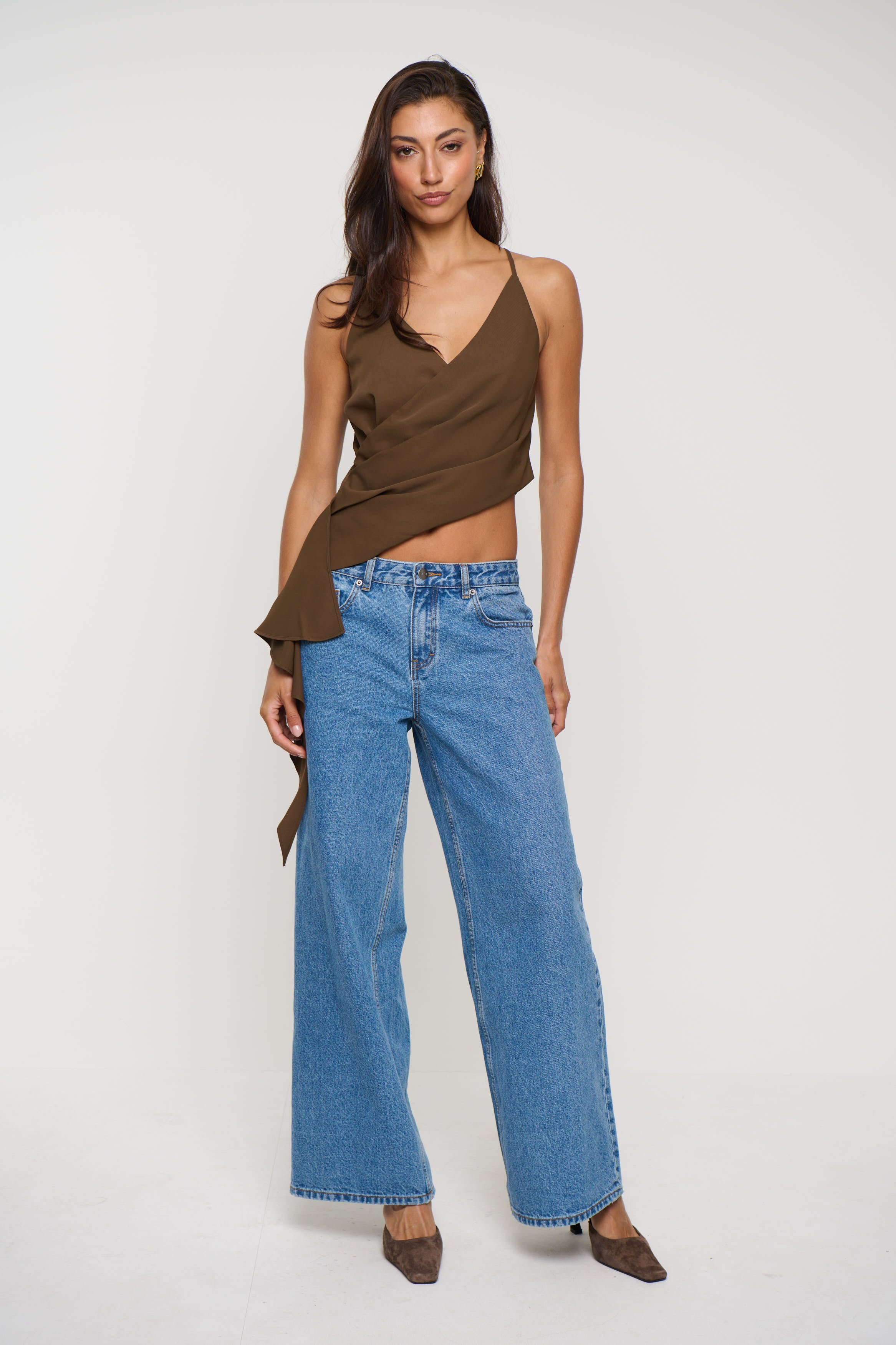 Hyde Asymmetric Top Chocolate