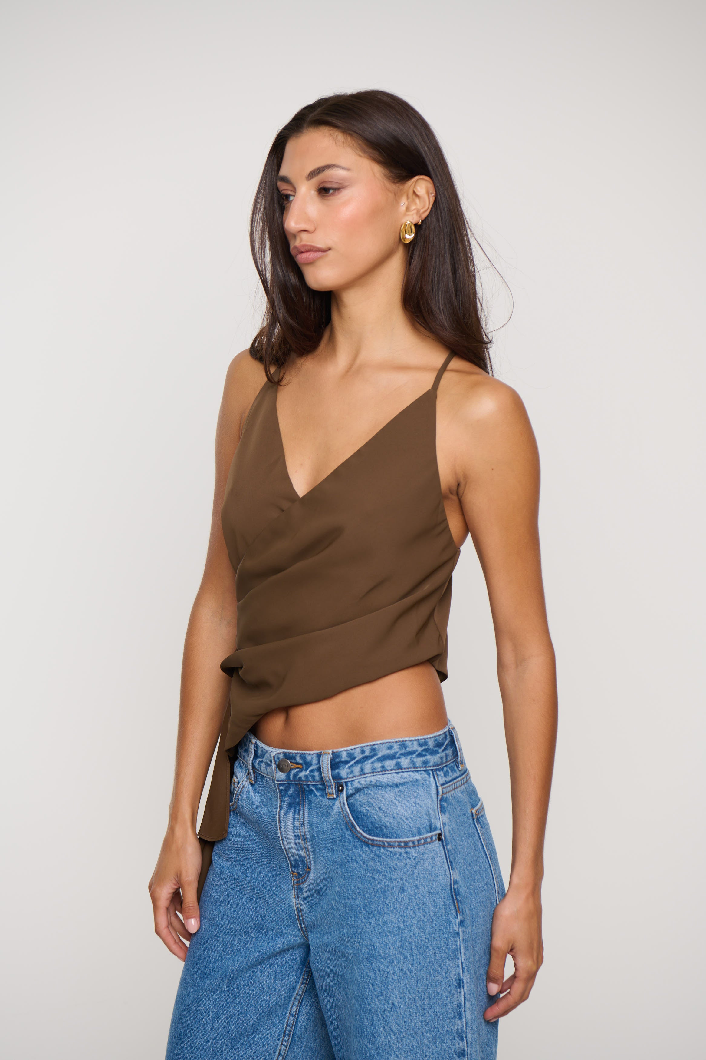 Hyde Asymmetric Top Chocolate