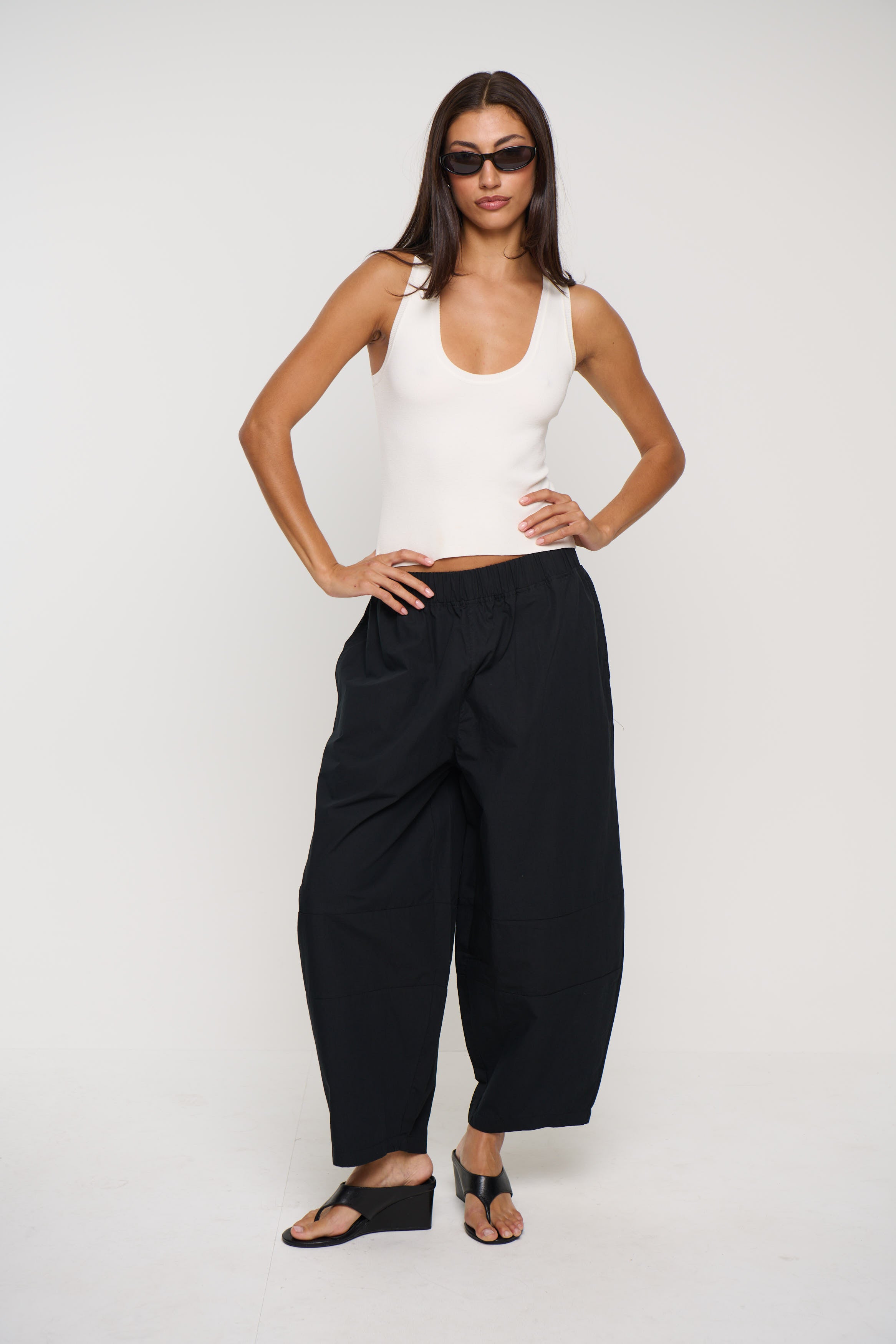 Unisex Julius Baggy Pant Black