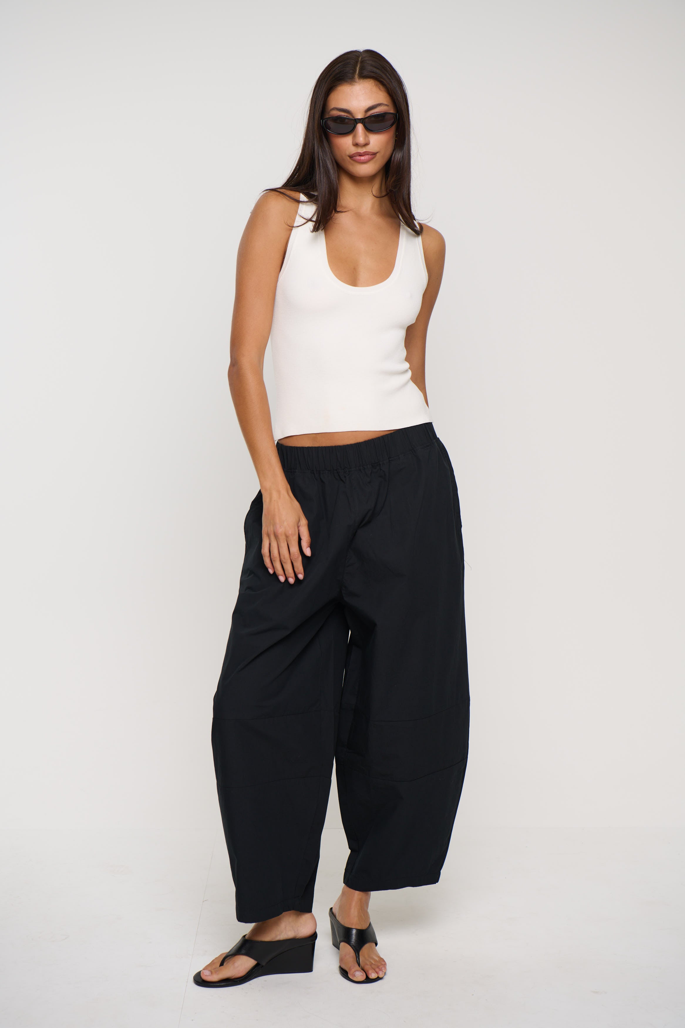 Unisex Julius Baggy Pant Black