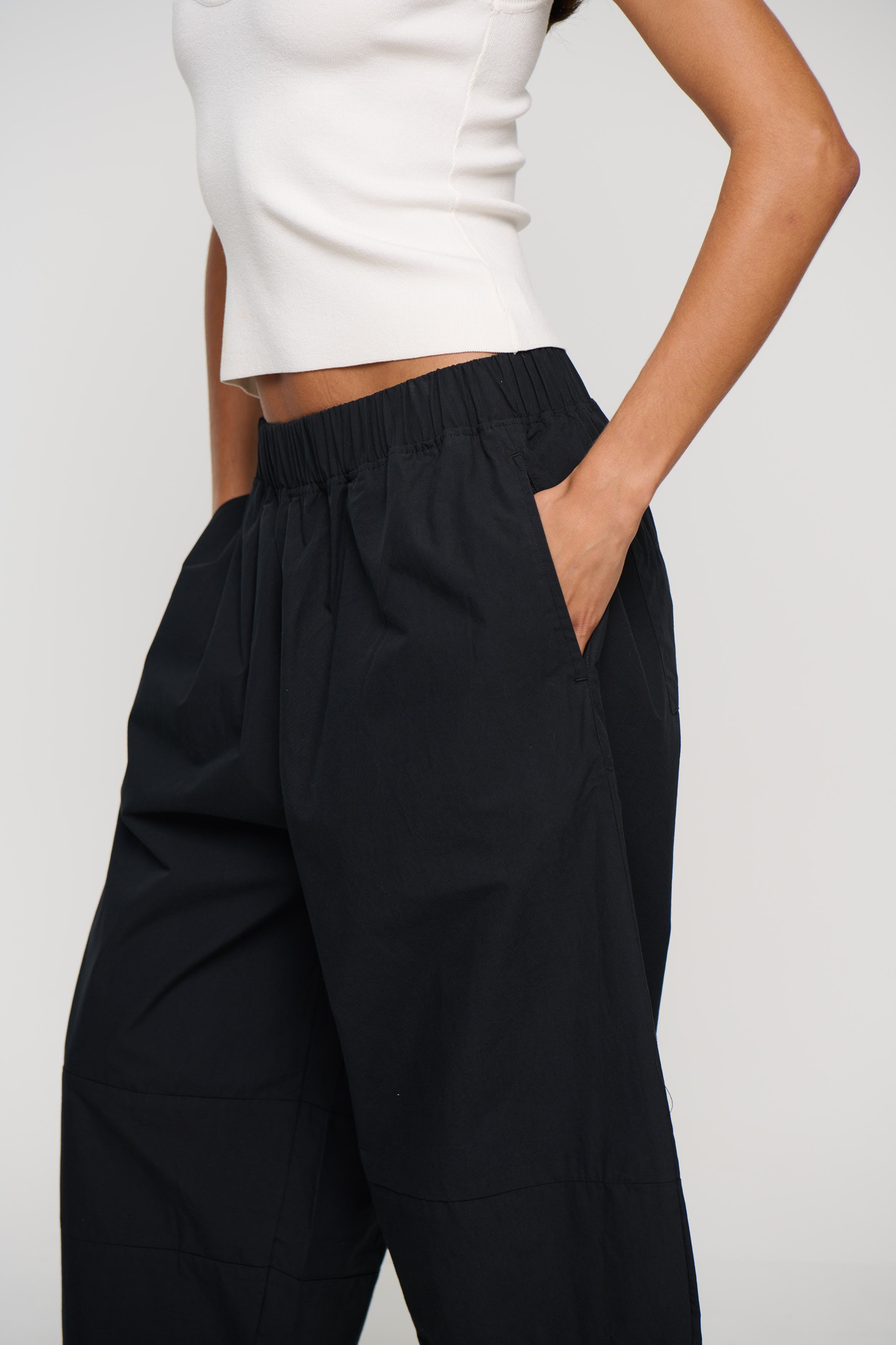 Unisex Julius Baggy Pant Black