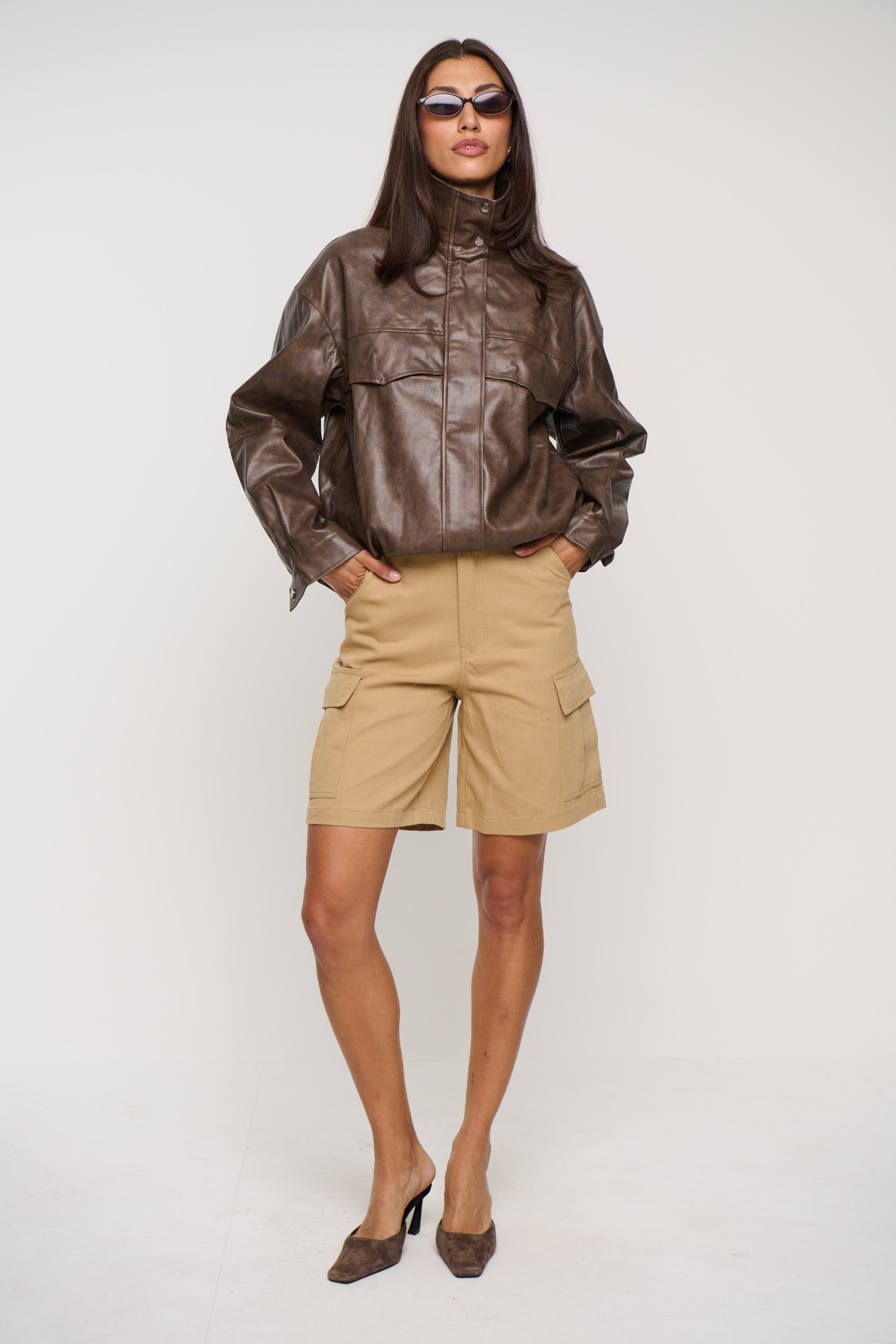 Emilee Cargo Short Sand