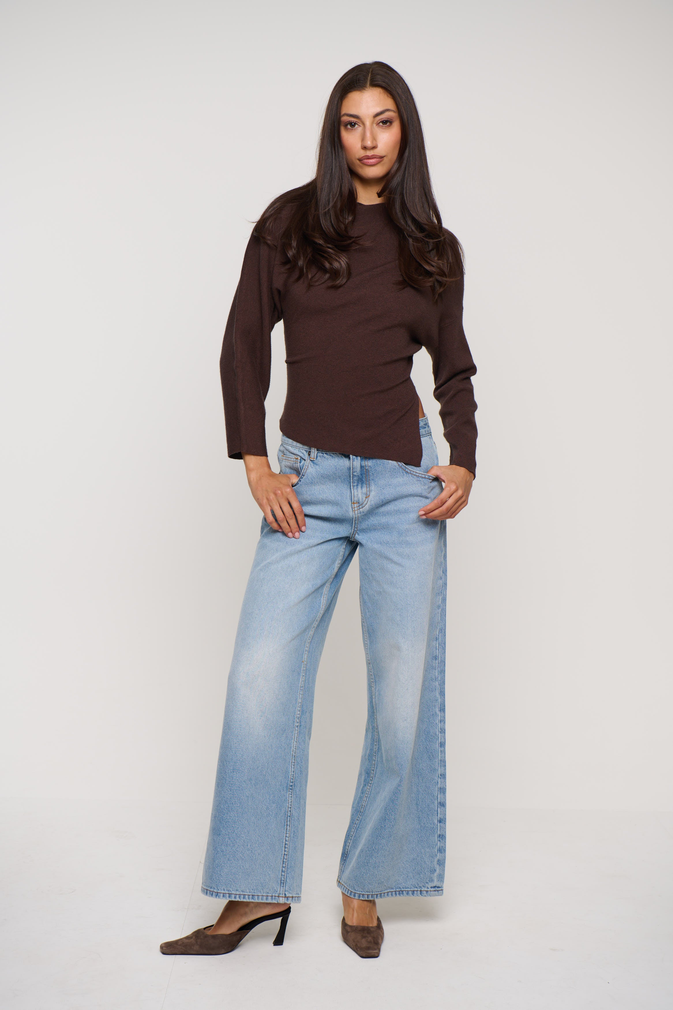 Robby Long Sleeve Chocolate