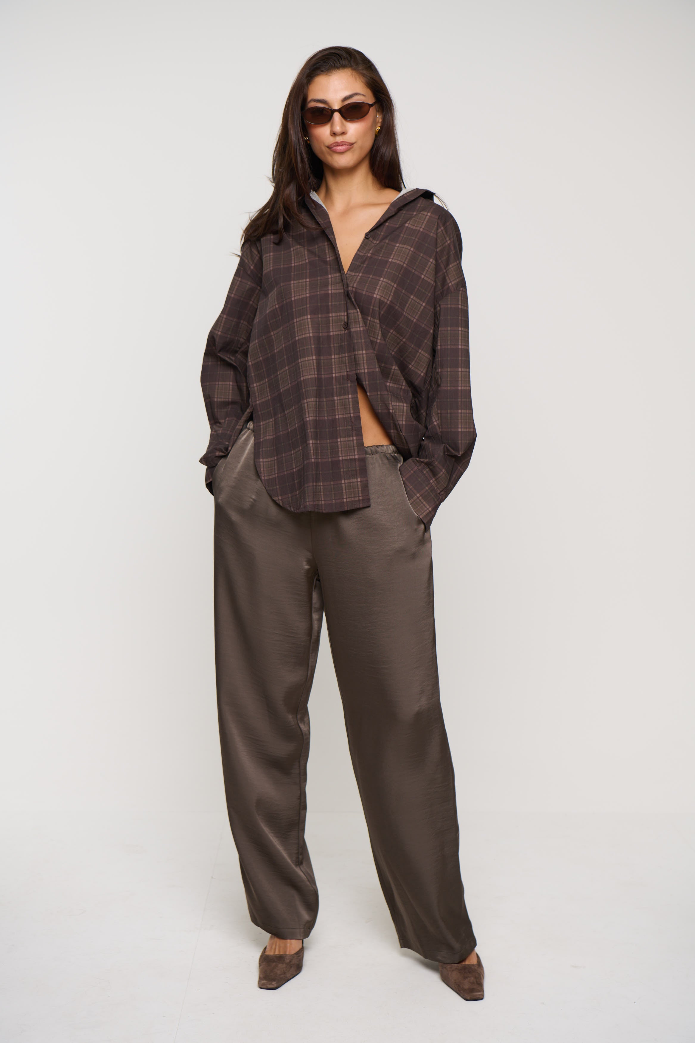 Zaria Shirt Dark Grey