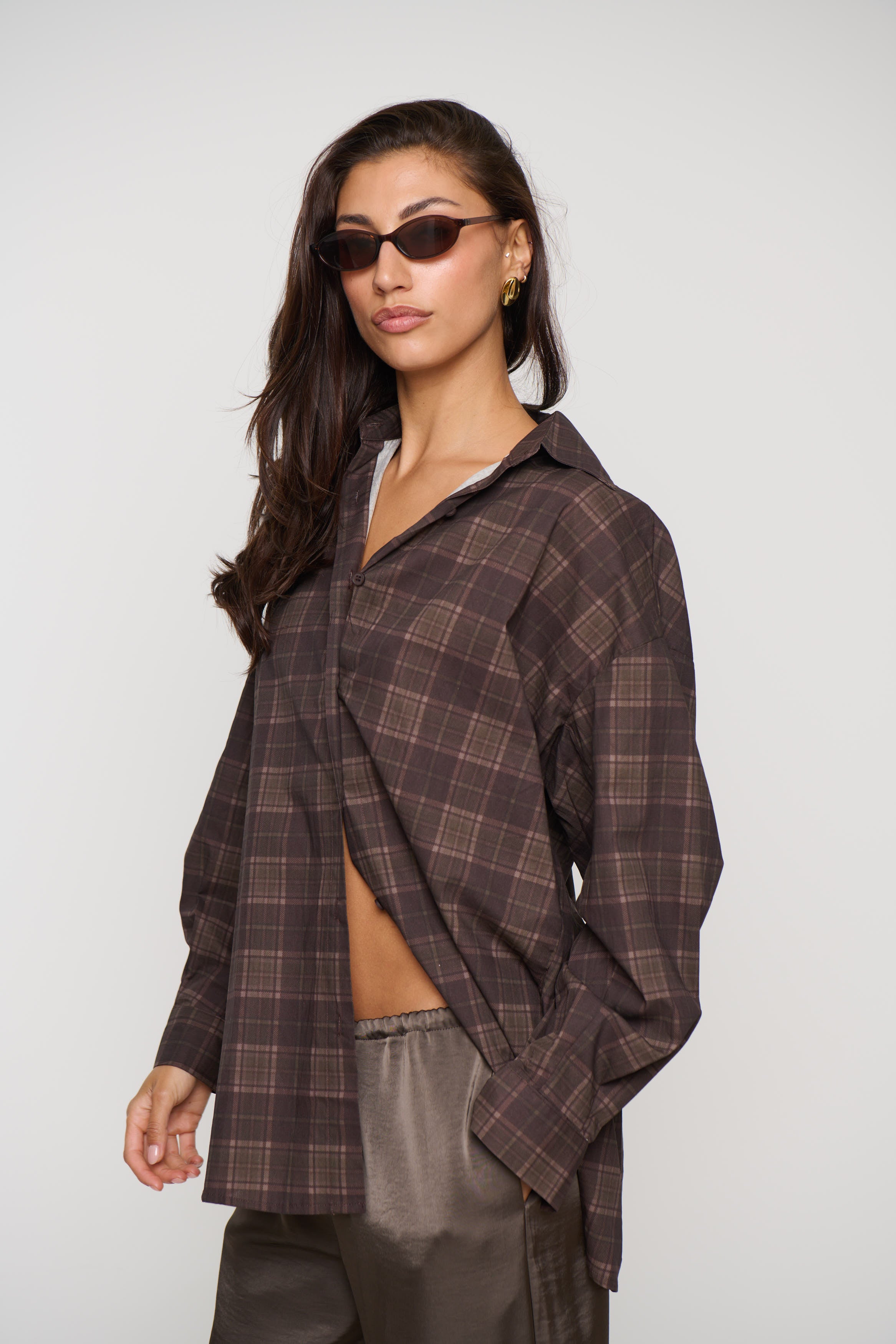 Zaria Shirt Dark Grey
