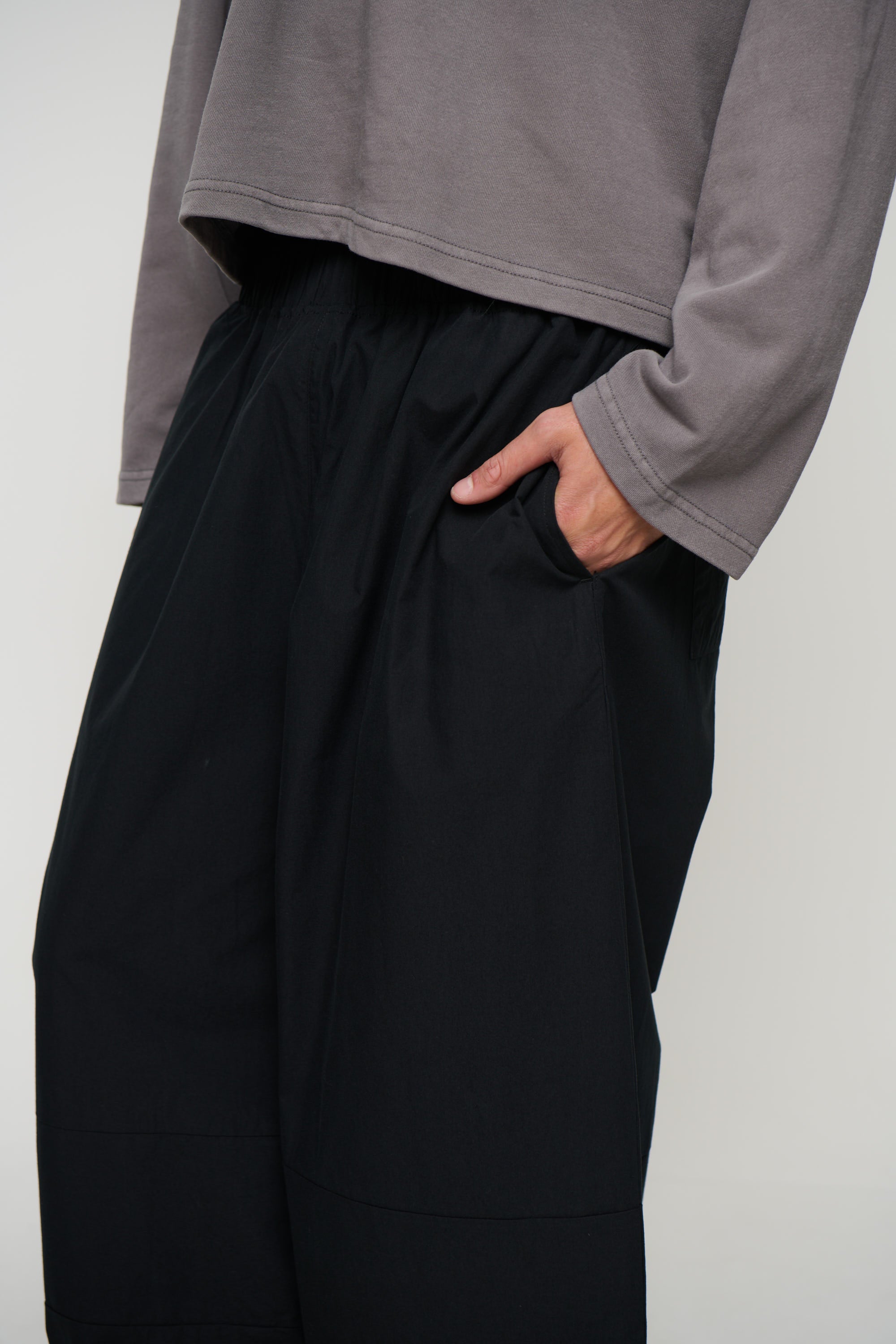 Julius Baggy Pant Black