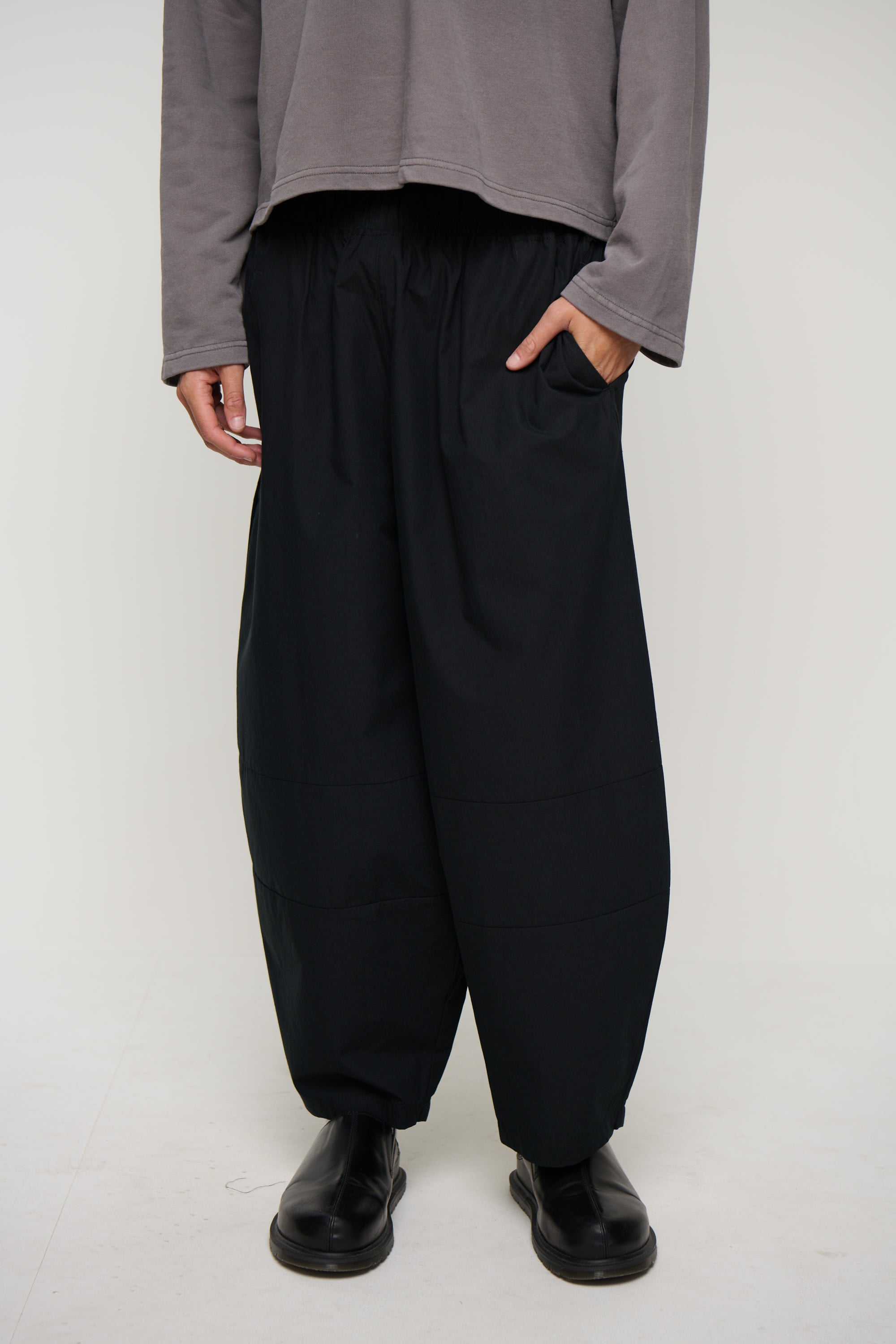 Julius Baggy Pant Black