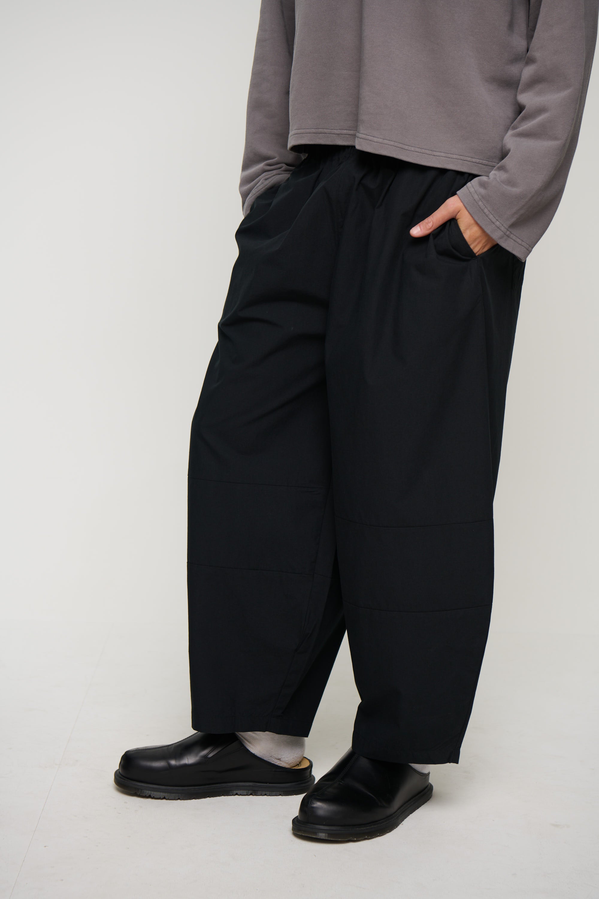 Julius Baggy Pant Black