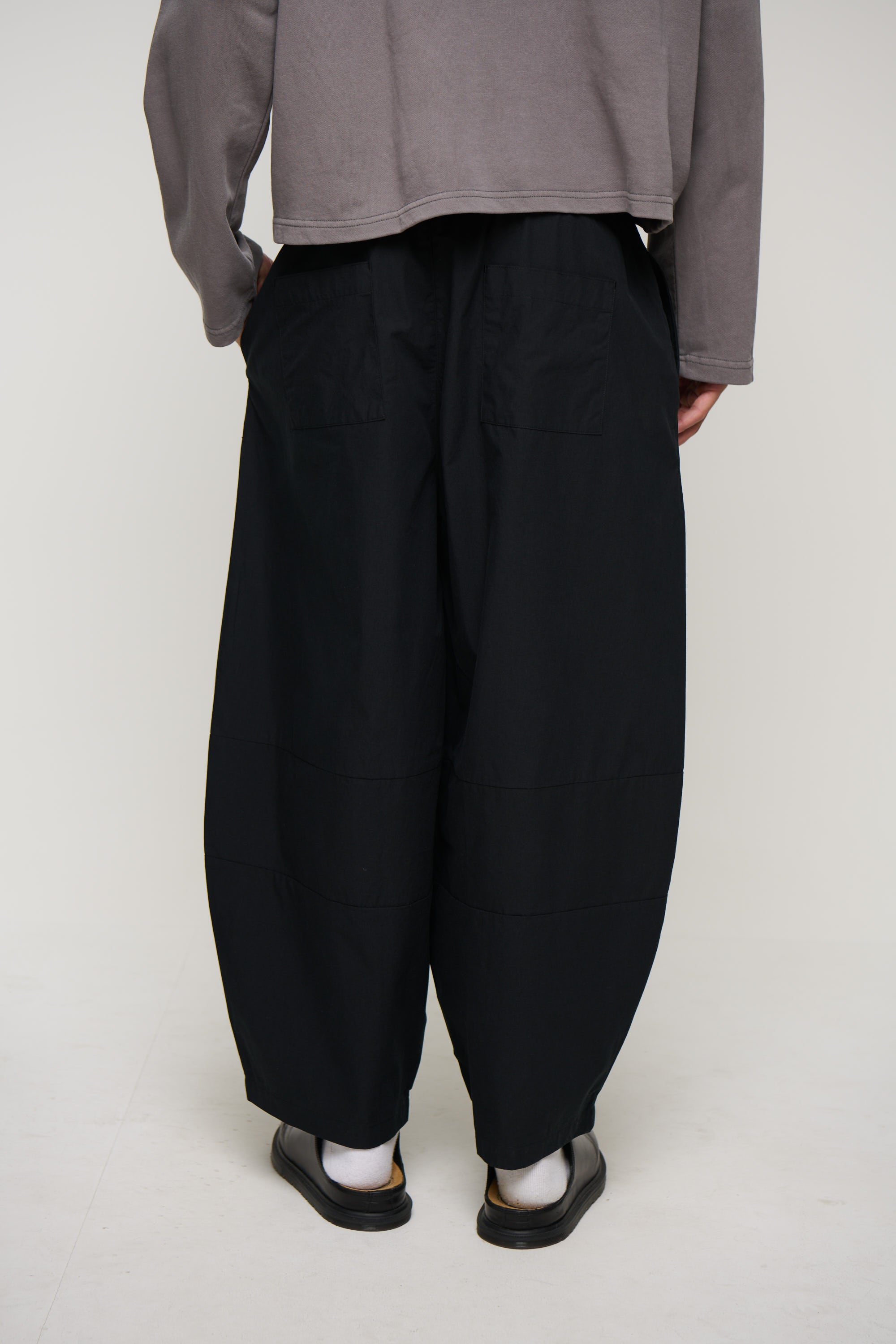 Julius Baggy Pant Black