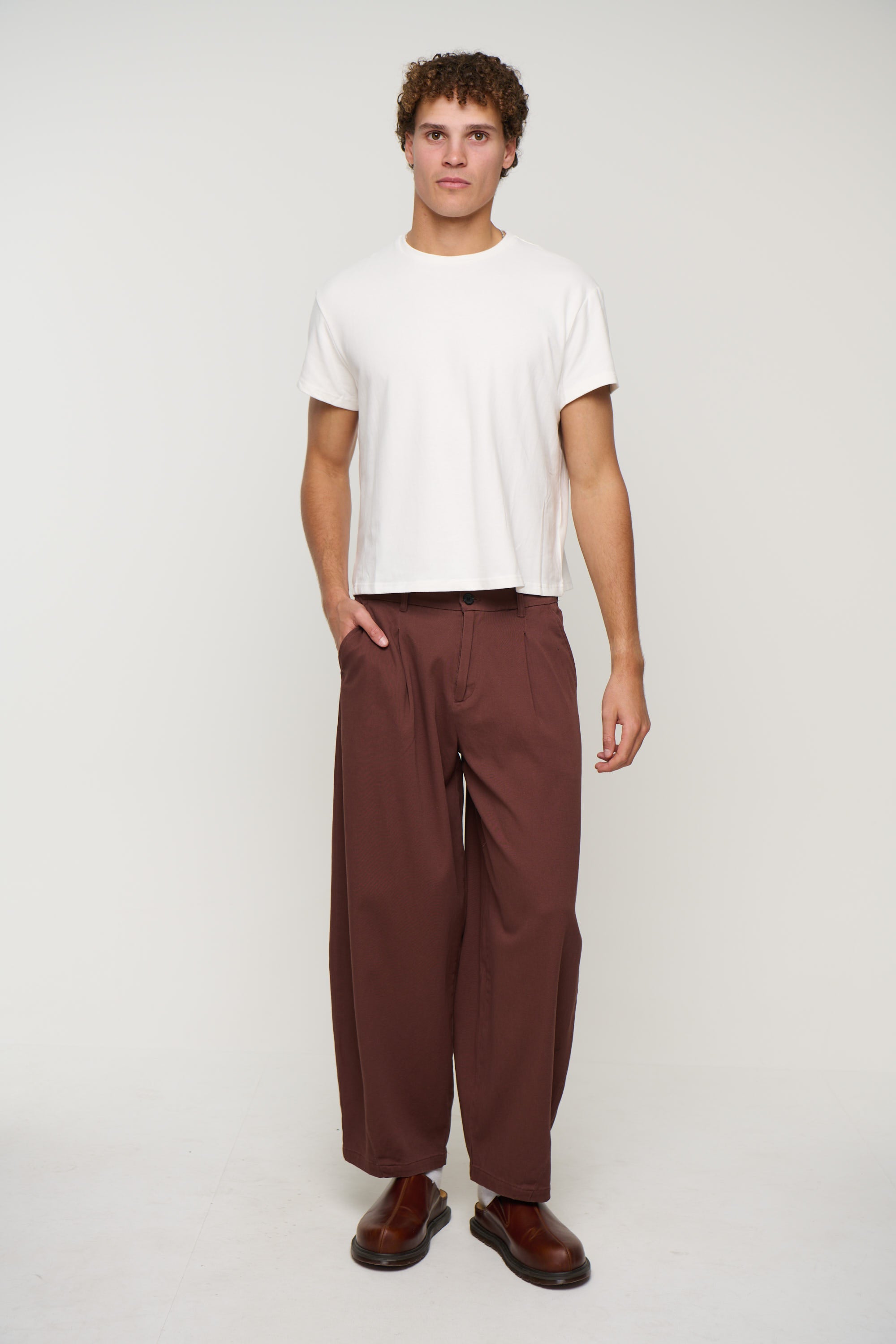 Harris Relaxed Pant Choc