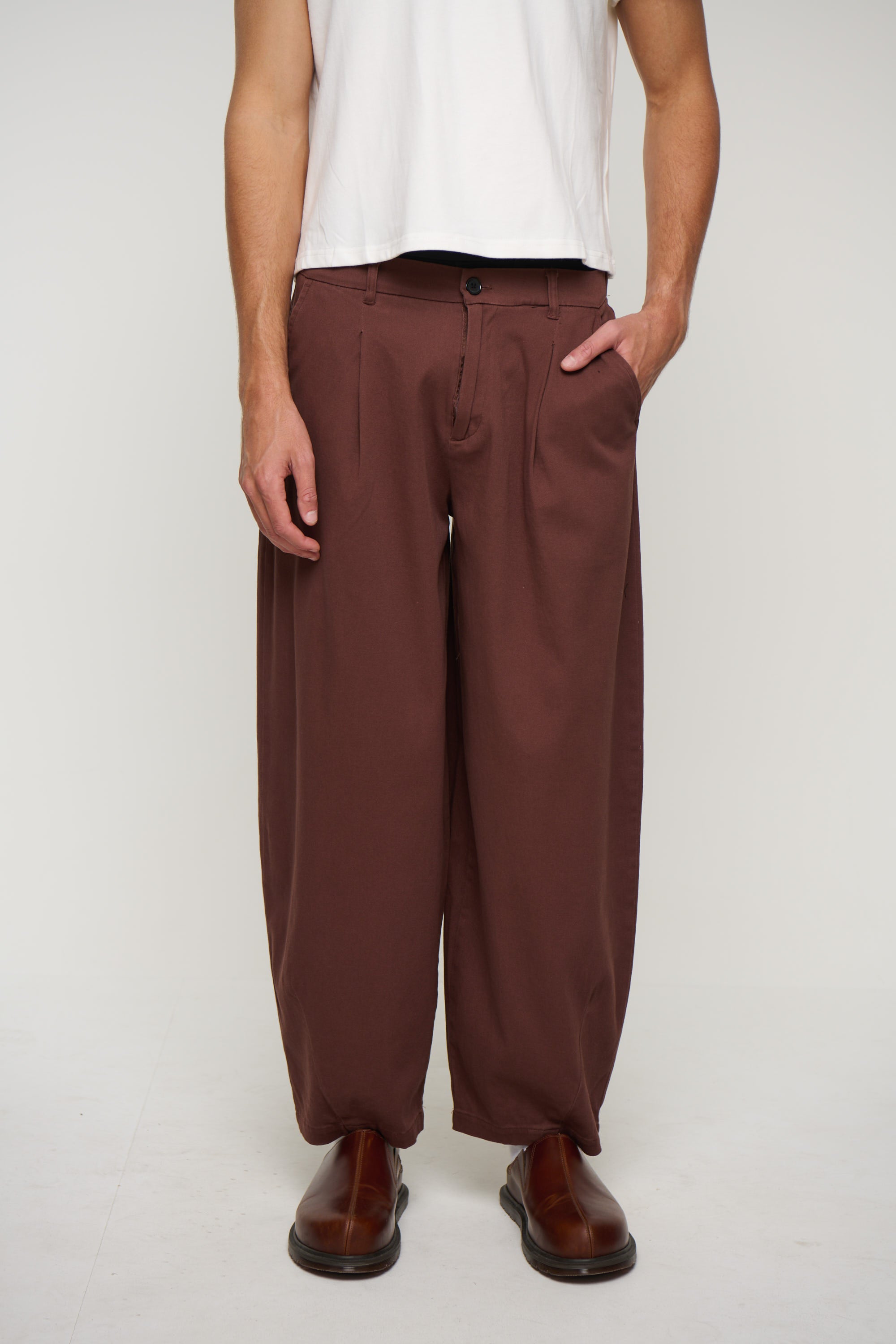 Harris Relaxed Pant Choc