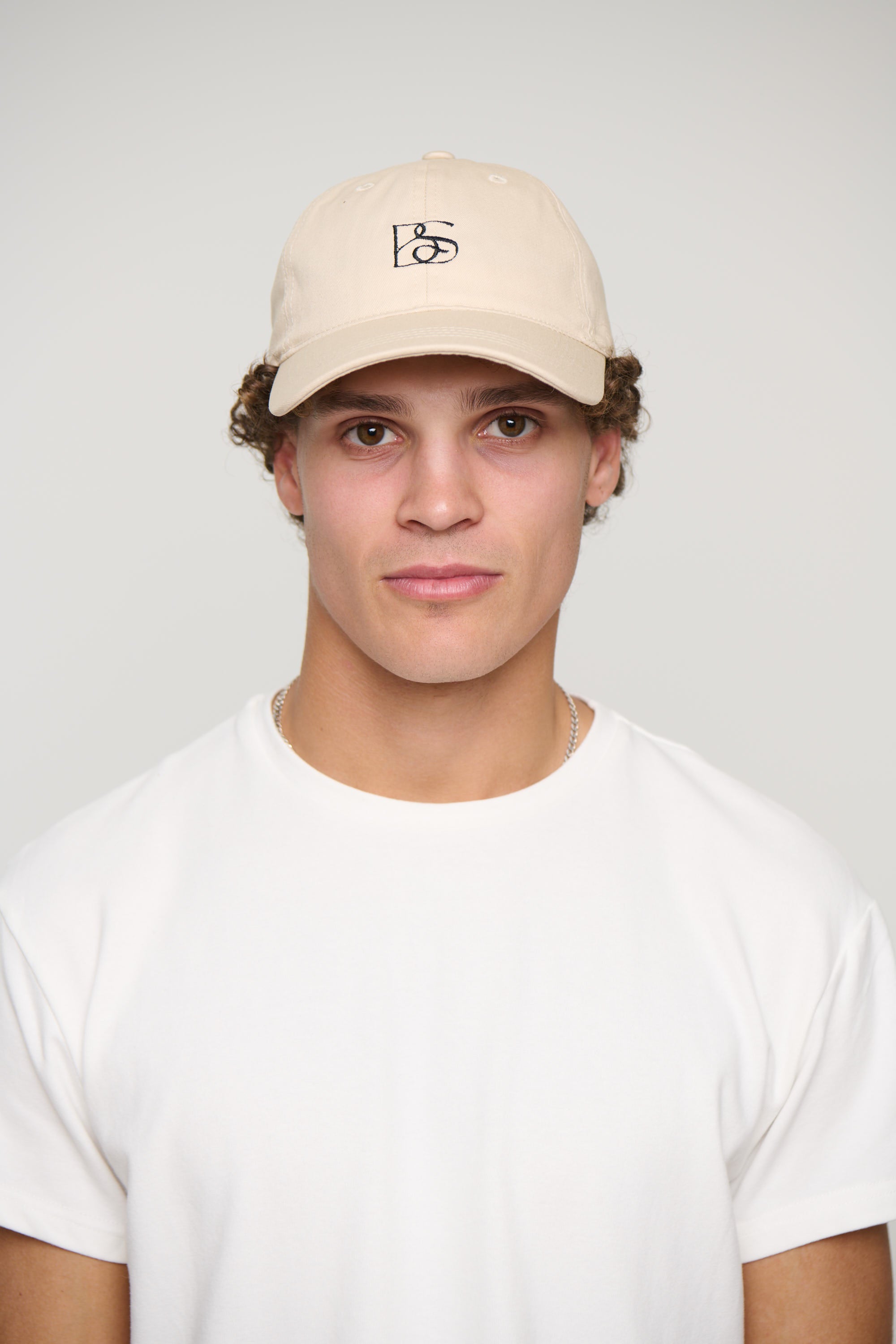 College Cap BS Logo Ivory