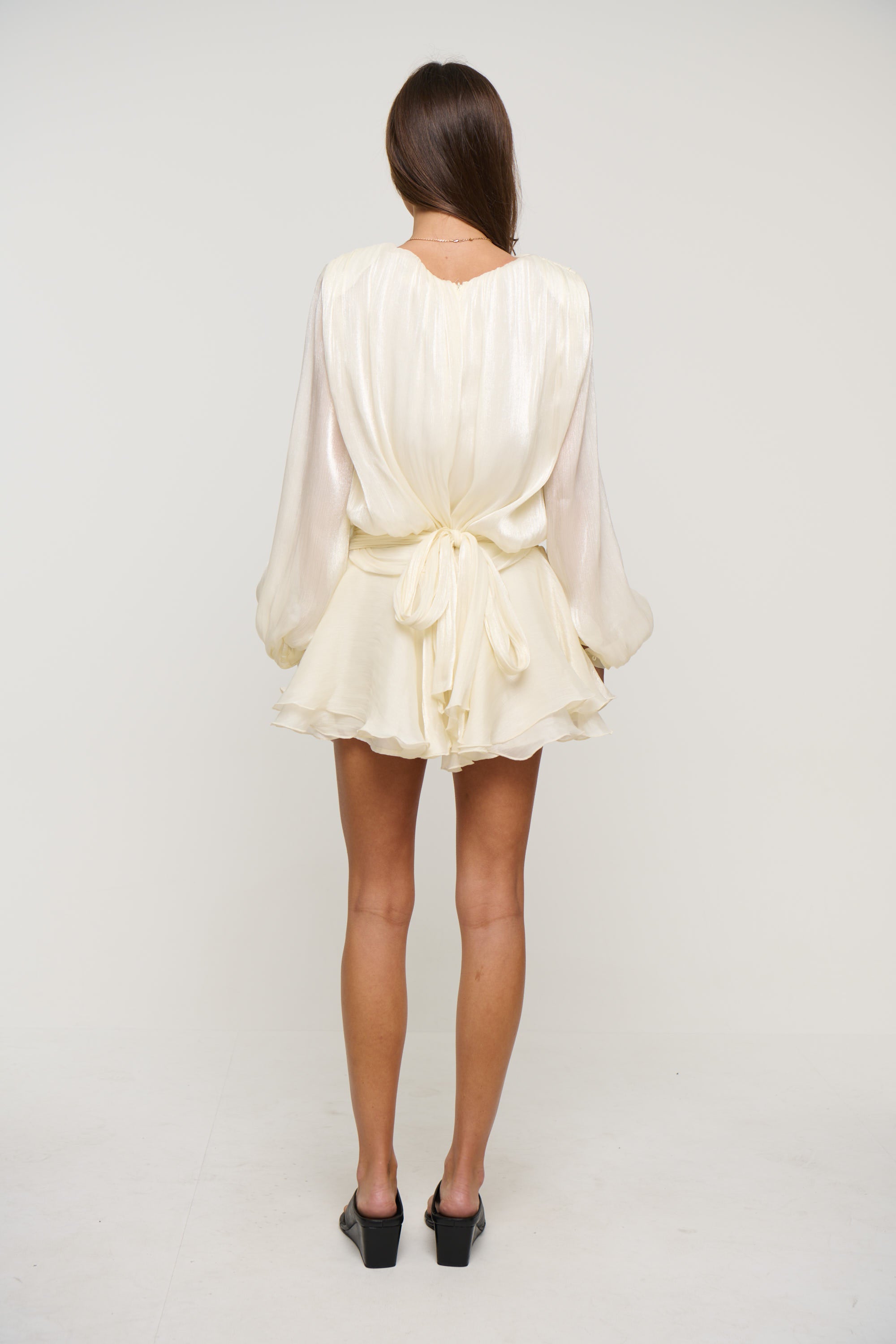 Bronte Mini Dress Cream