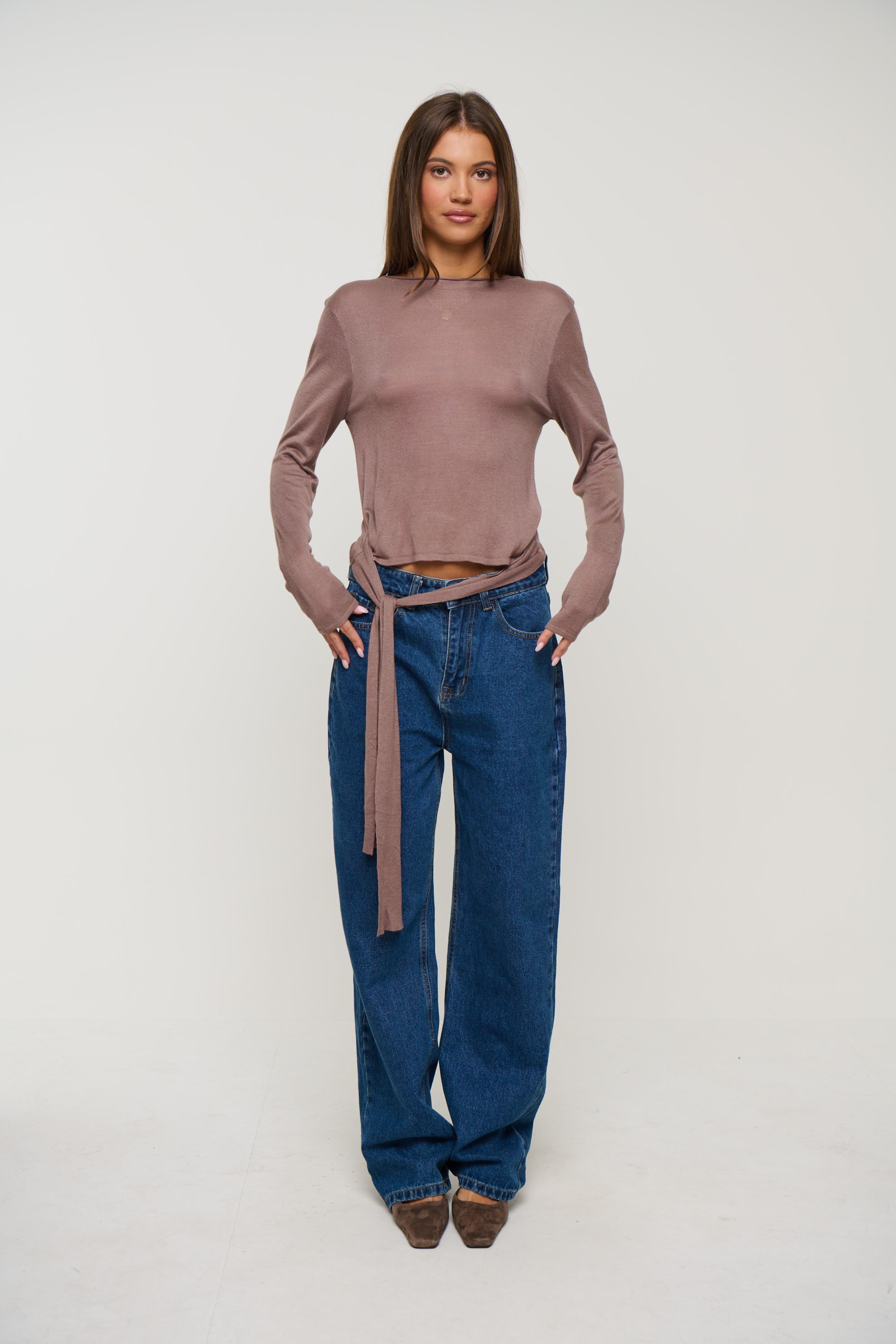 Natalia Long Sleeve Mushroom
