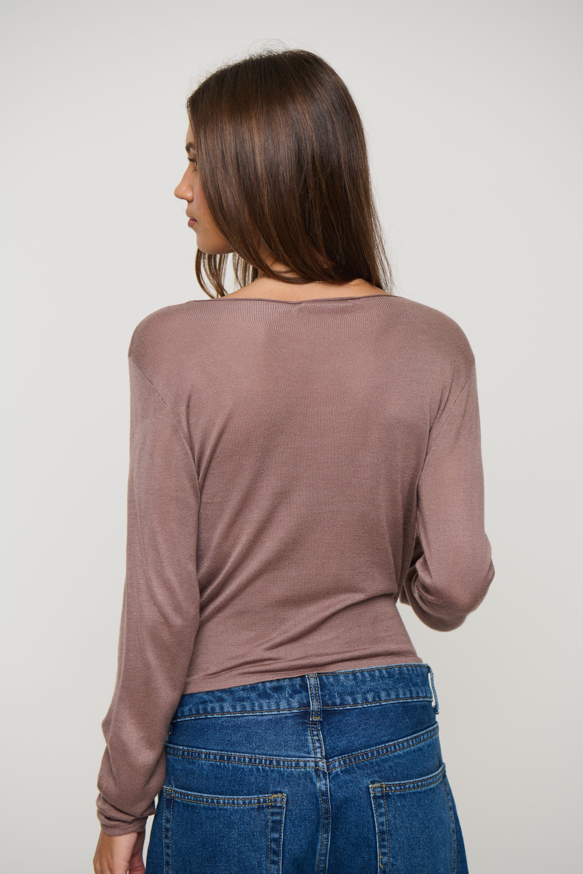 Natalia Long Sleeve Mushroom