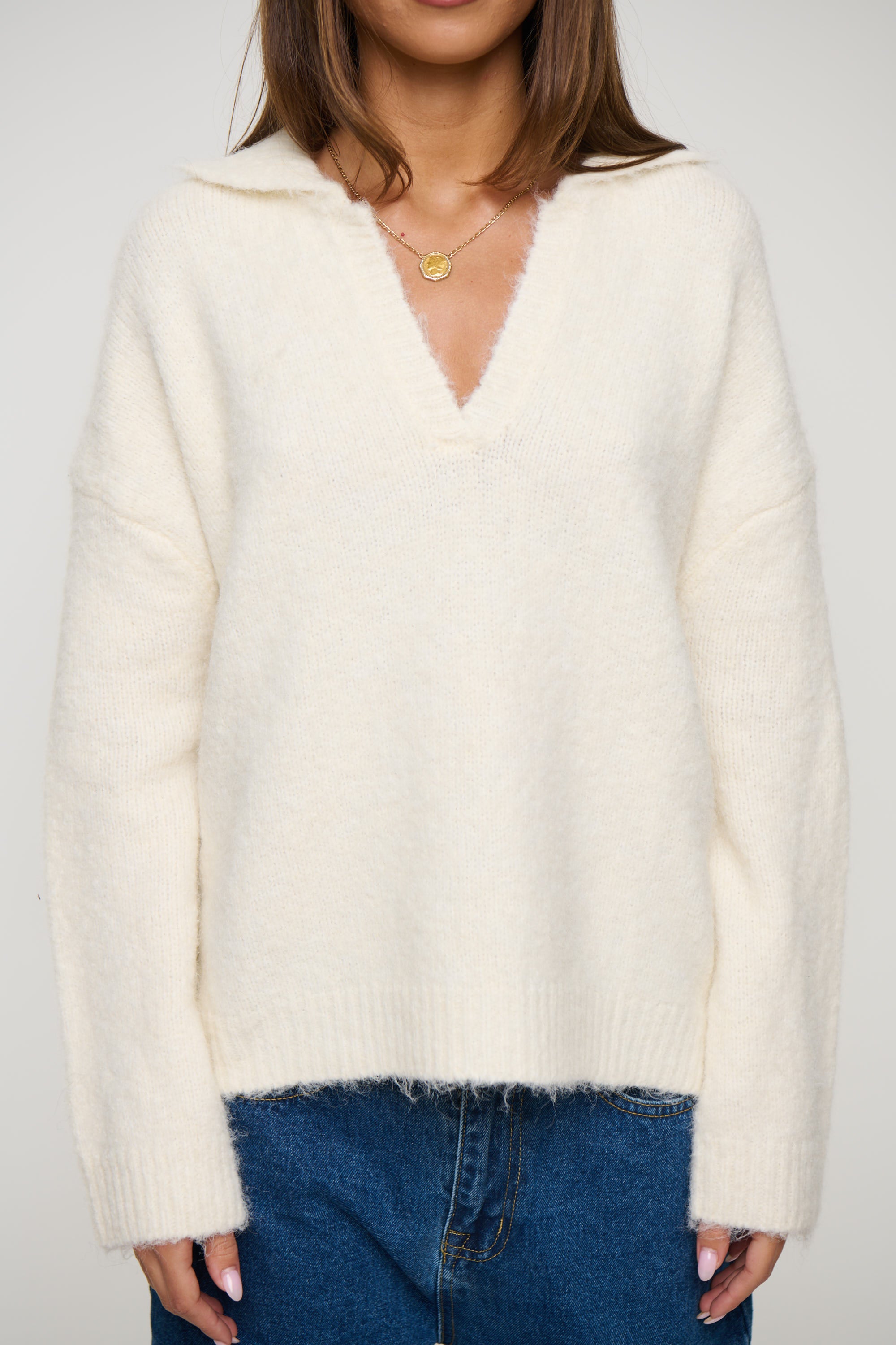 Wren Knit Jumper Cream