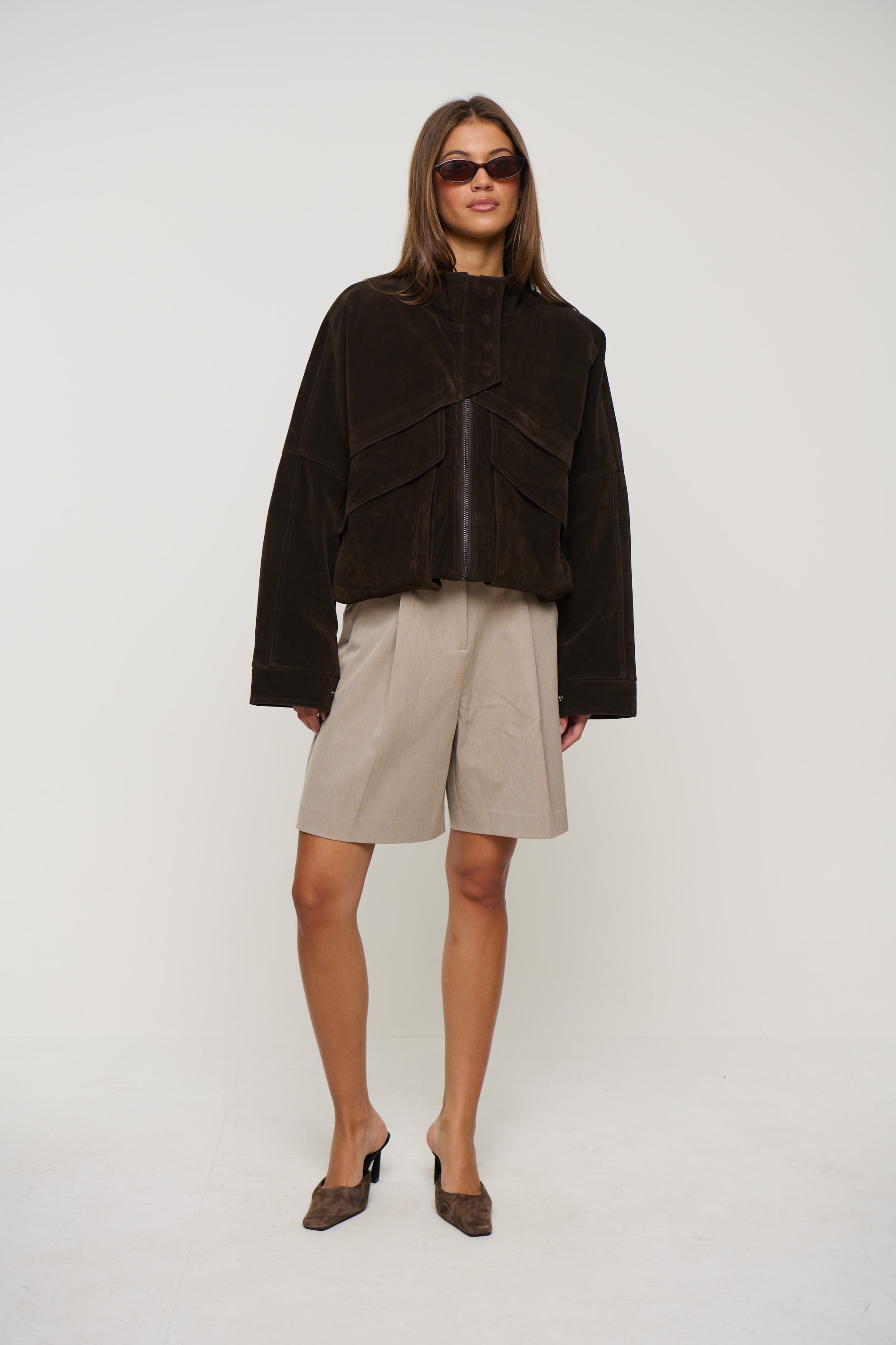 Inez Jacket Deep Brown