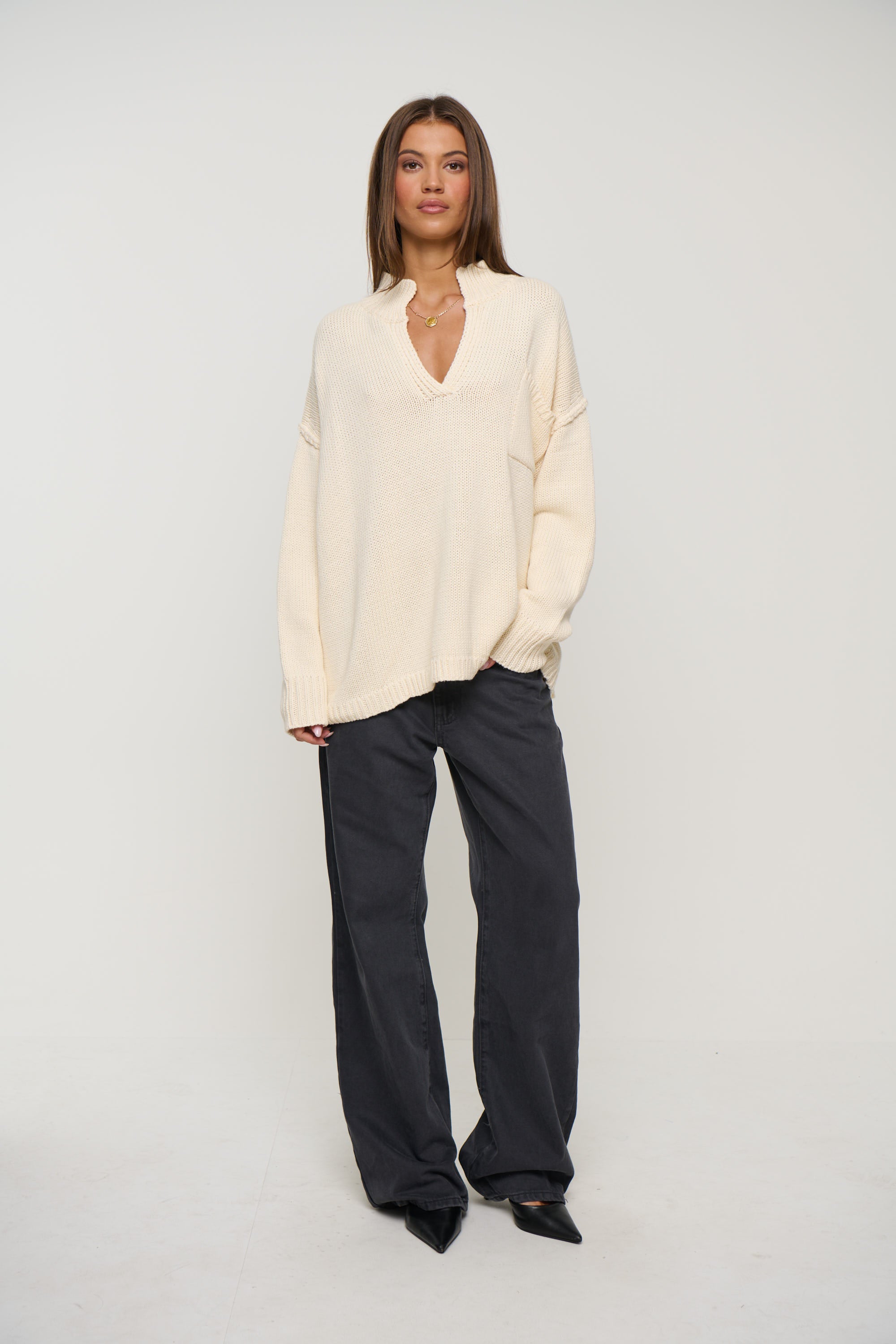Freya Knit Cream