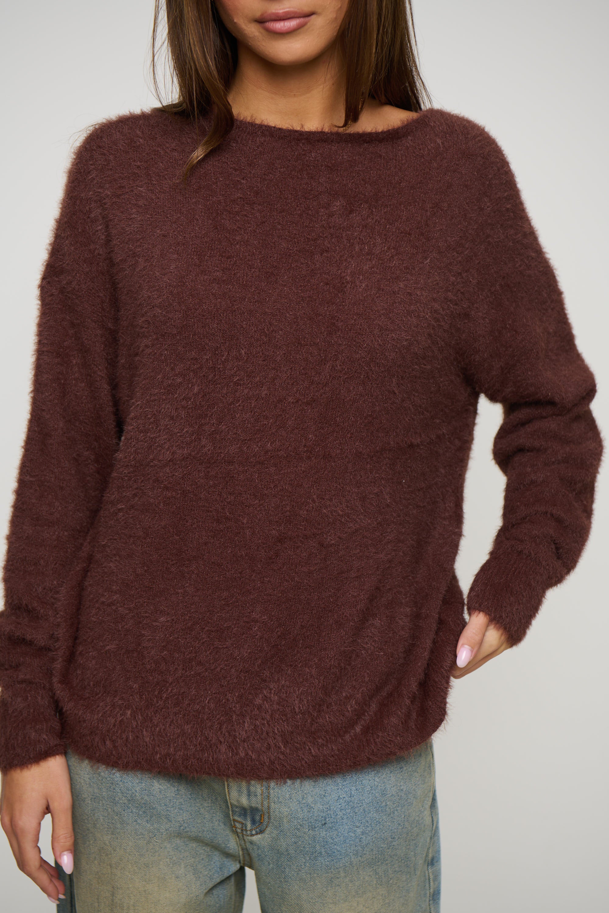 Lennox Jumper Chocolate