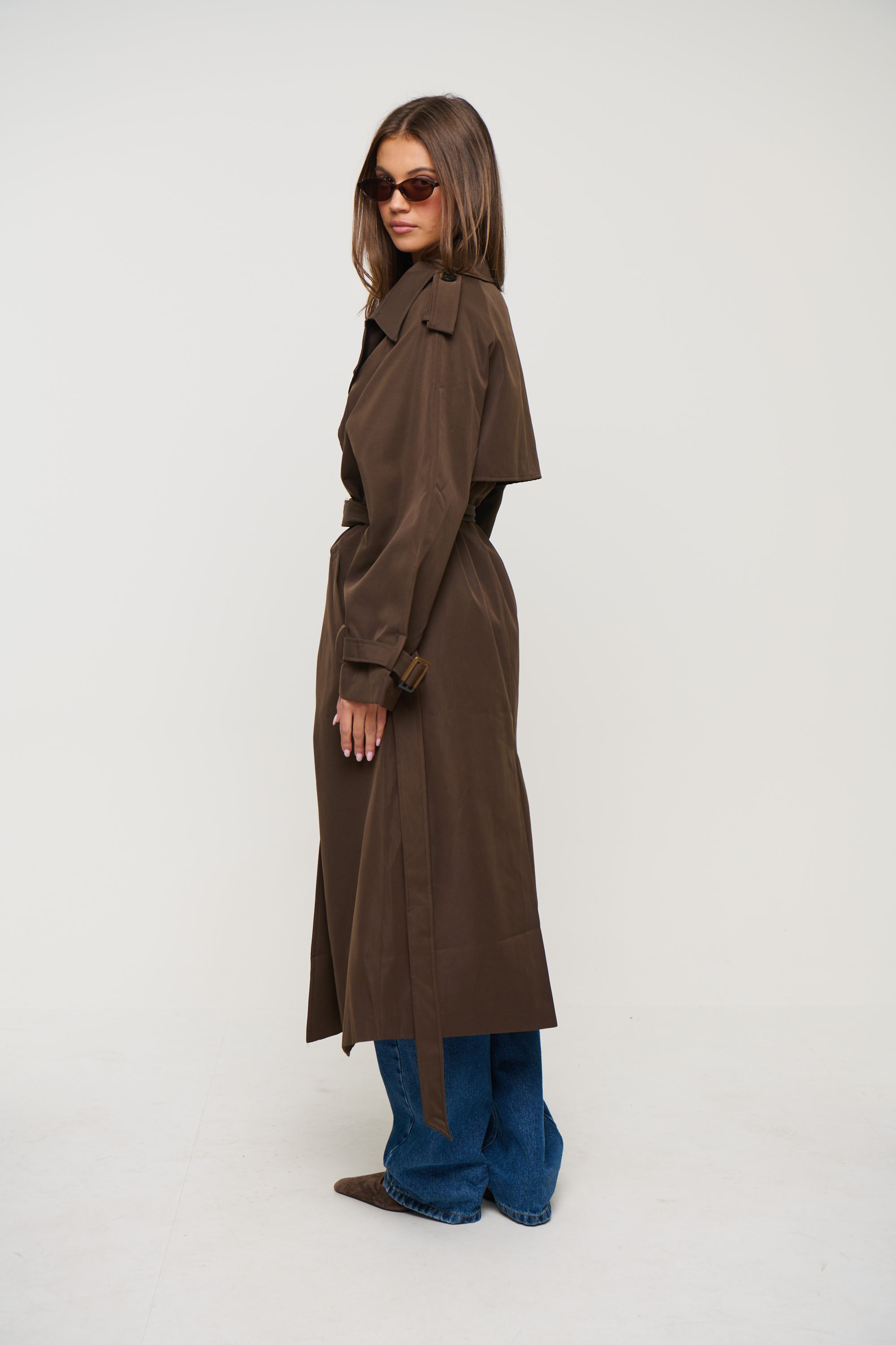 Ashton Trench Chocolate