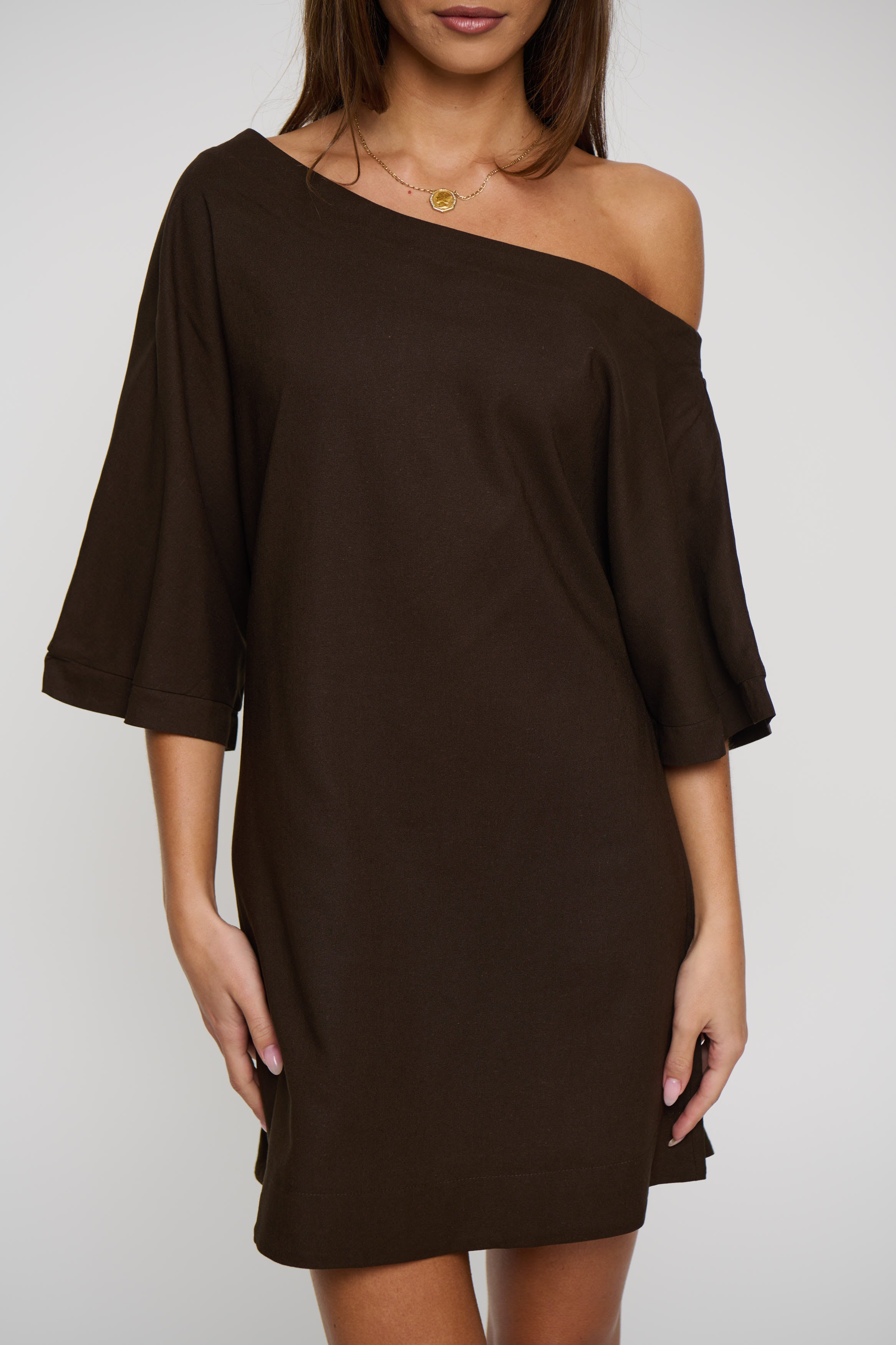 Dayne Dress Chocolate