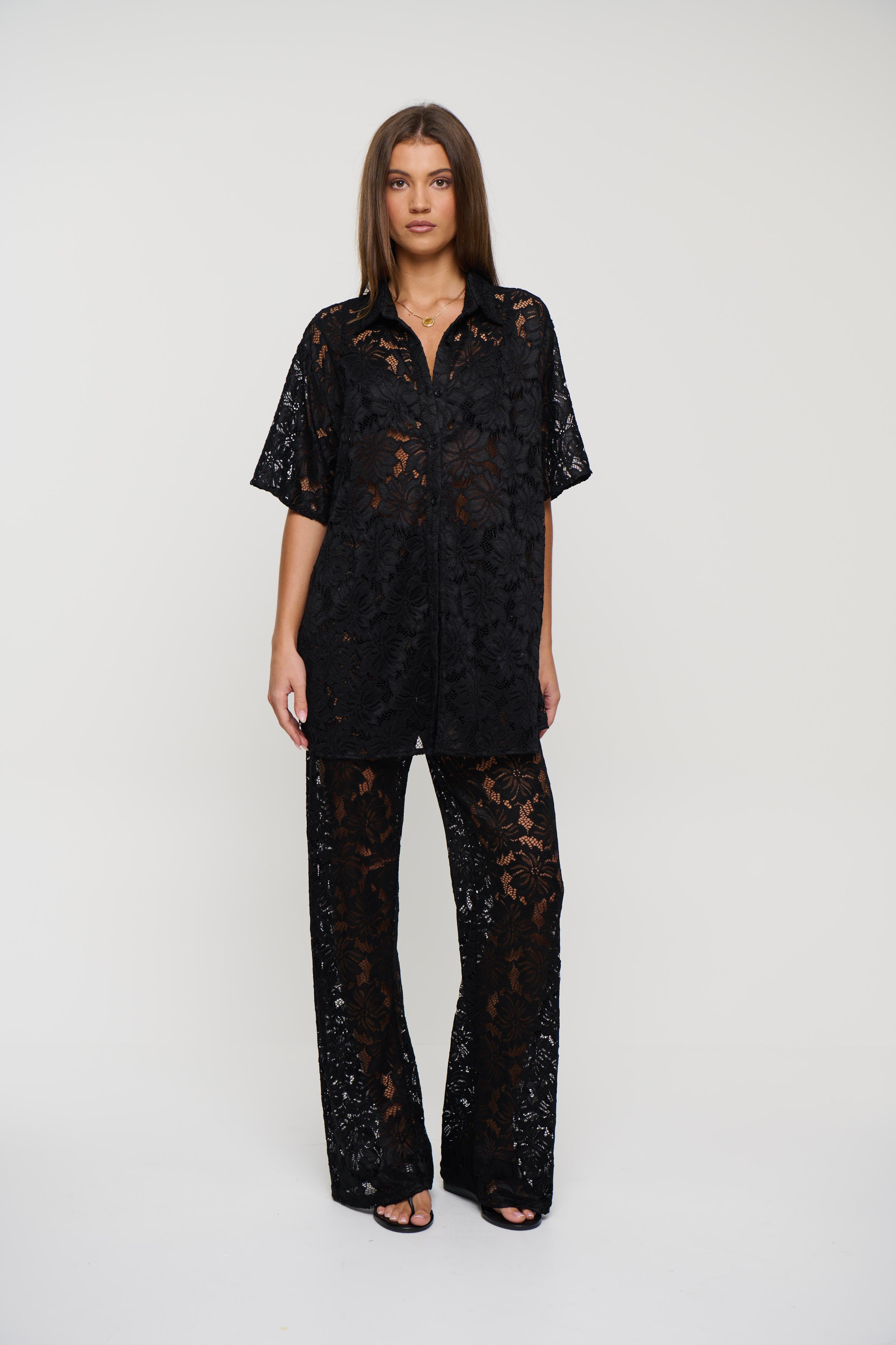 Irina Lace Set Black