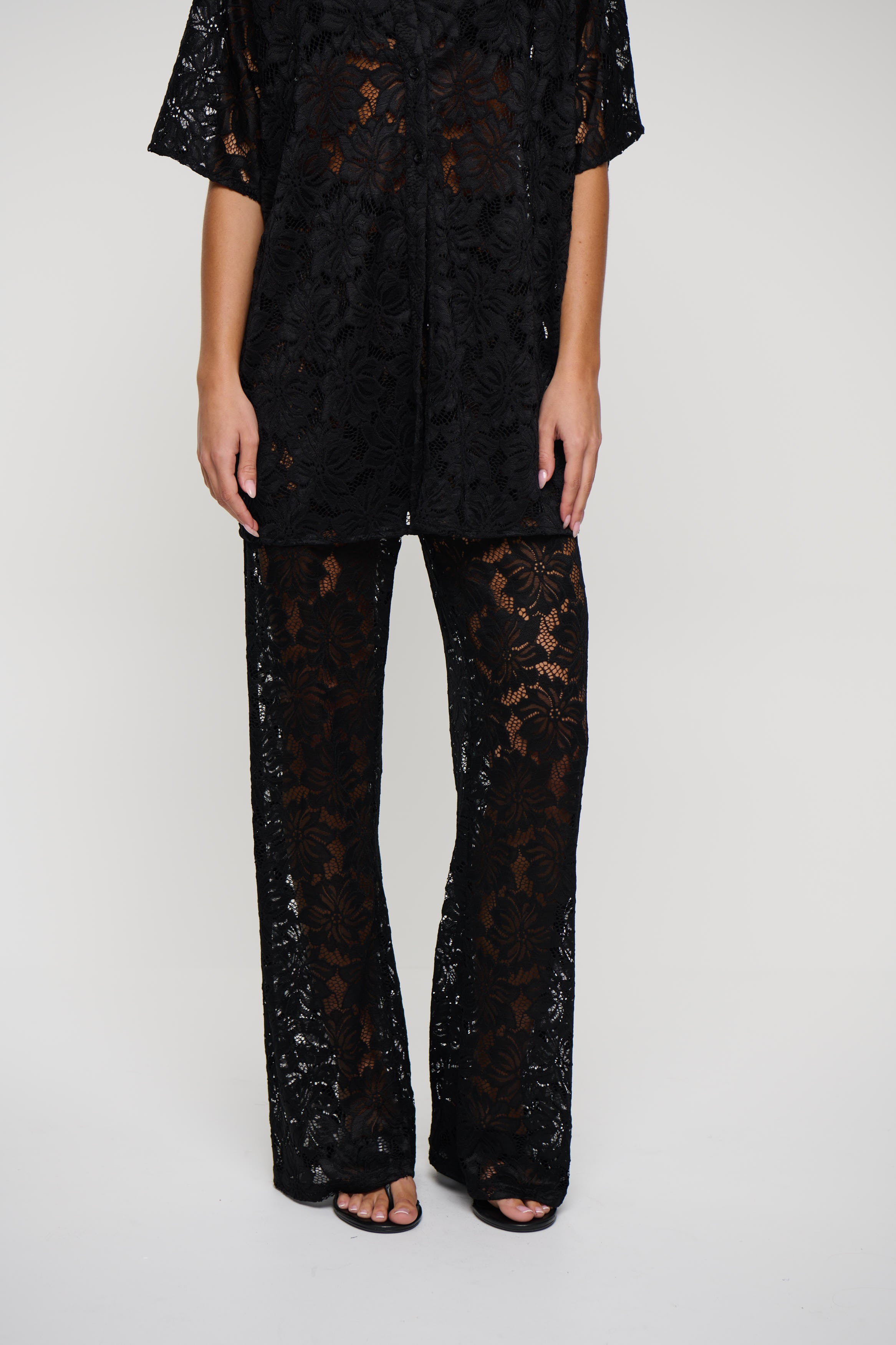 Irina Lace Set Black