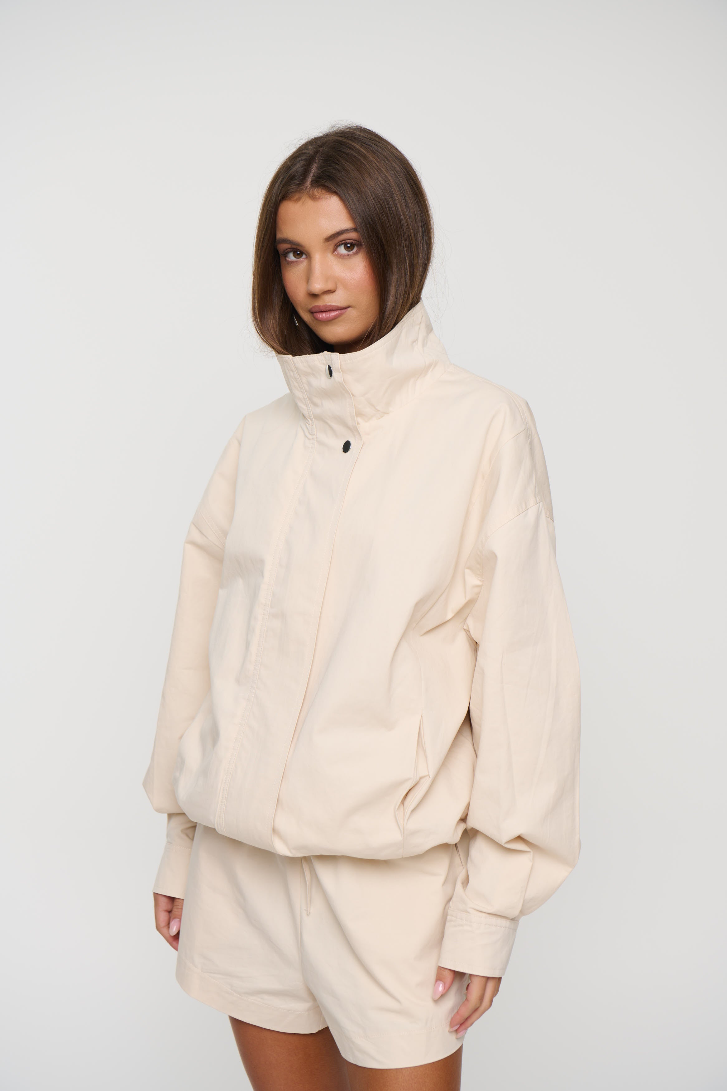 Graya Jacket Cashew