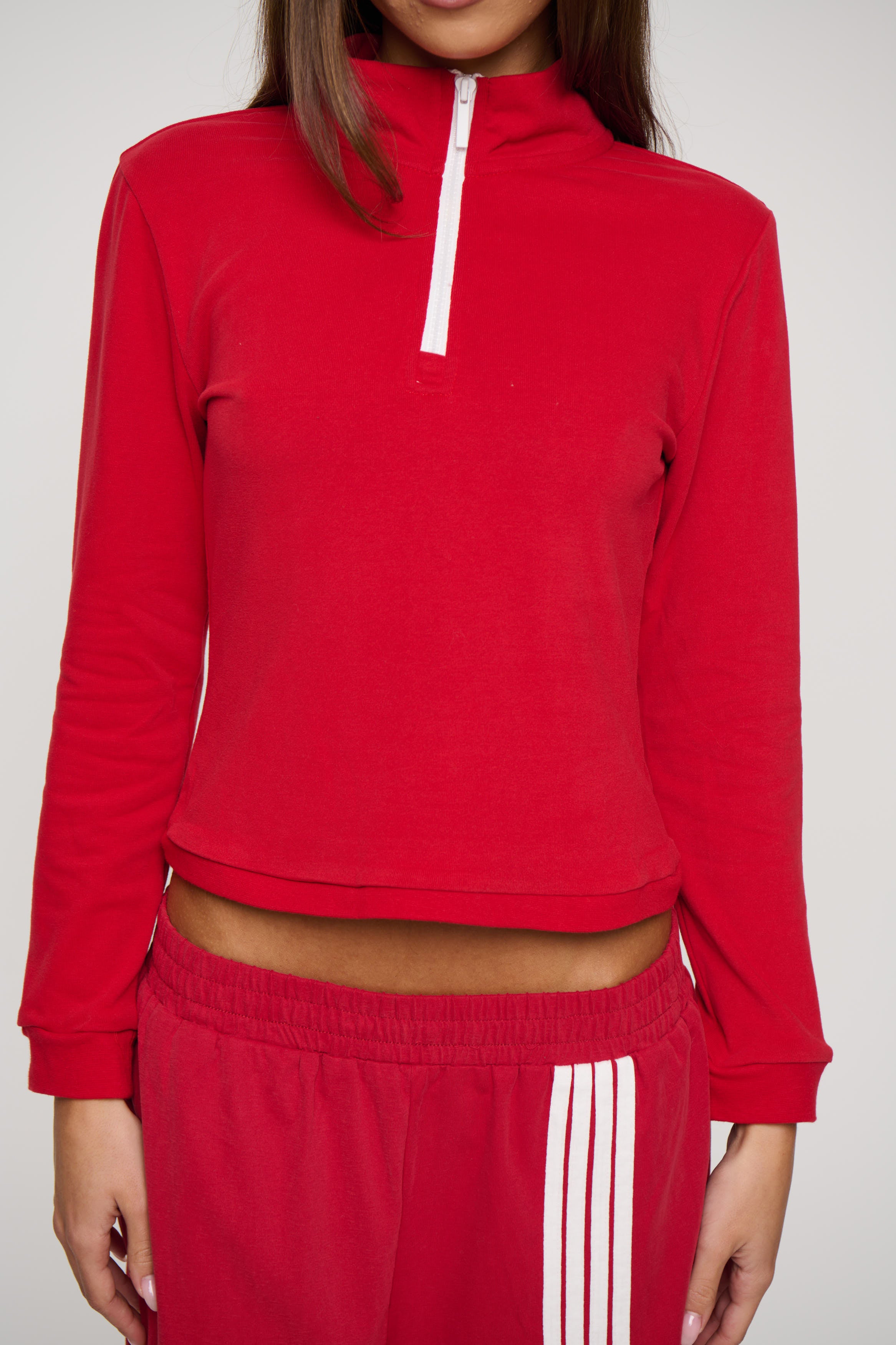 Mile High Long Sleeve Crimson