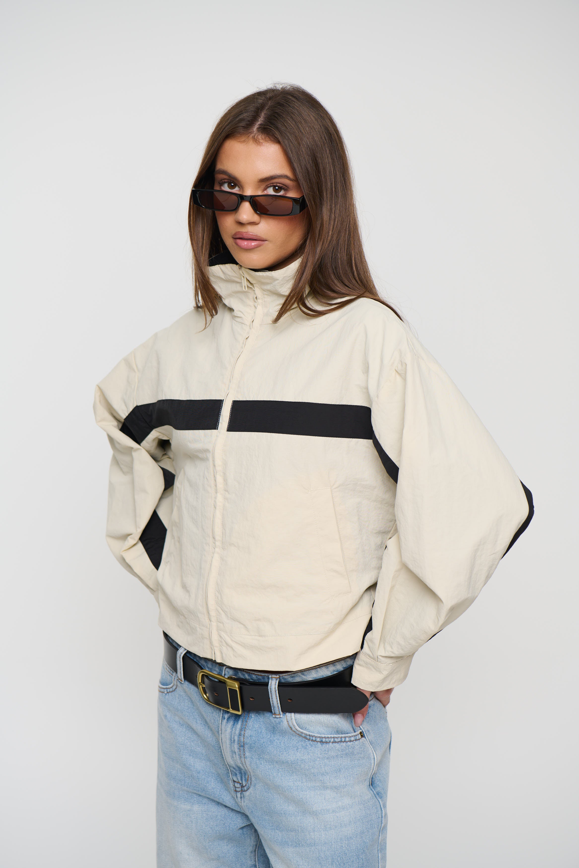 Essential Windbreaker Beige