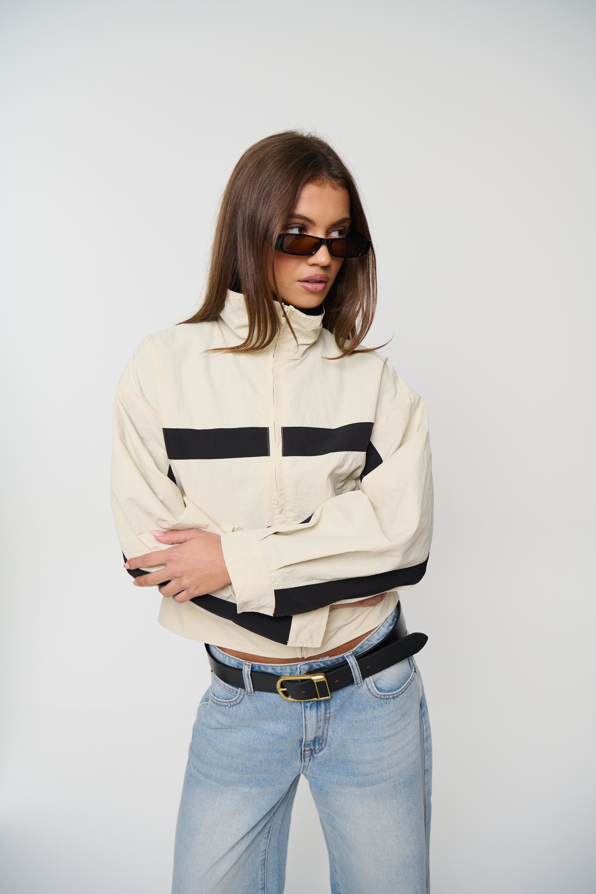 Essential Windbreaker Beige
