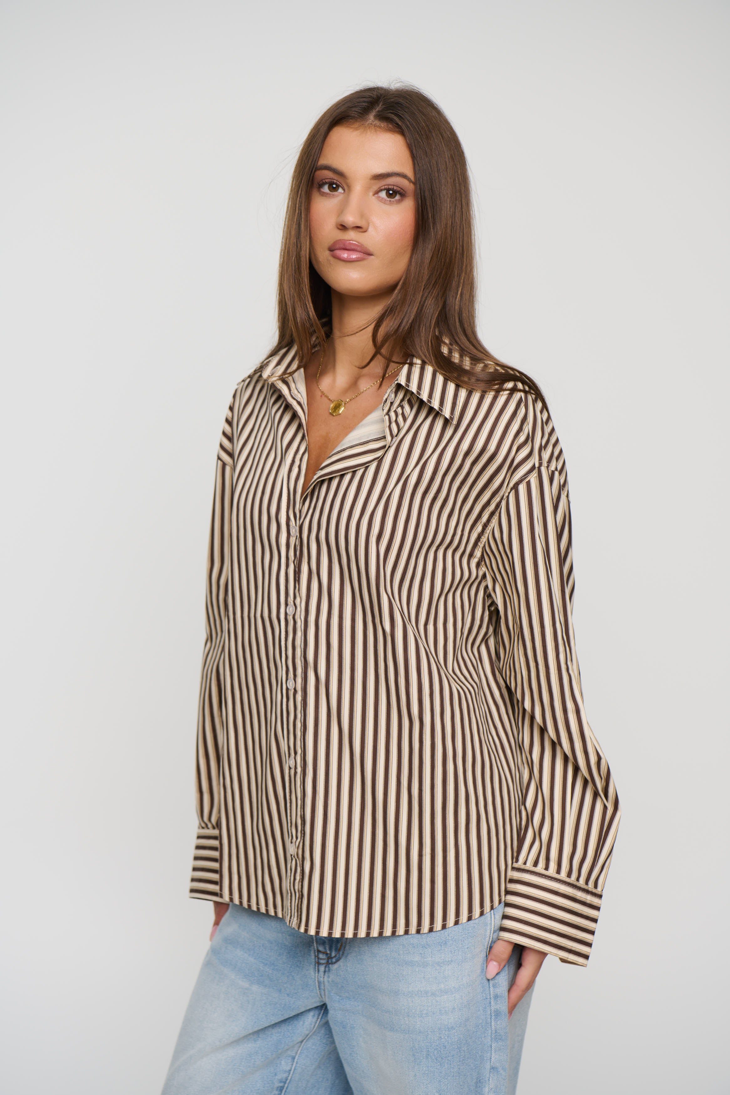 Banksy Shirt Mocha
