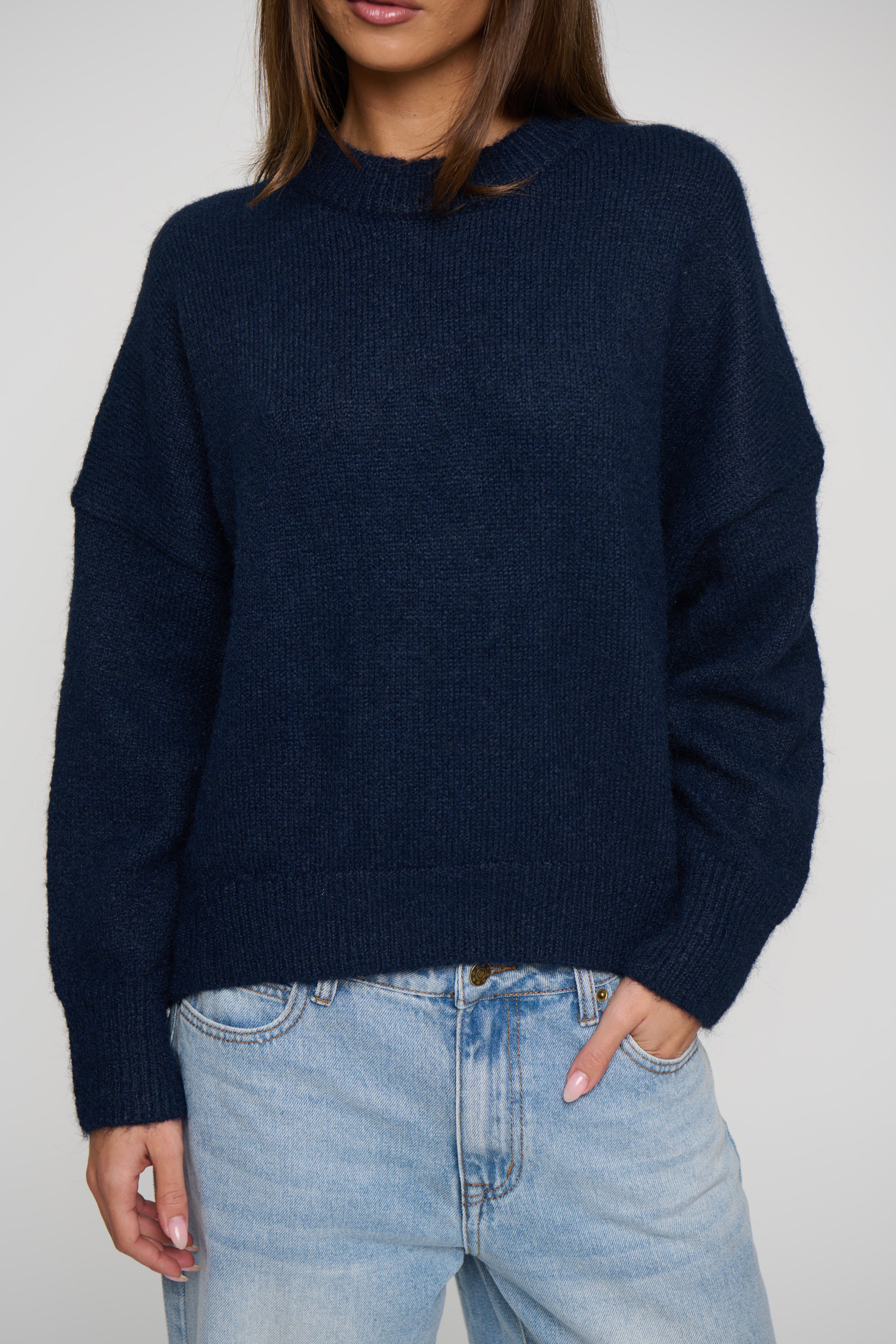 Tama Knit Jumper Navy