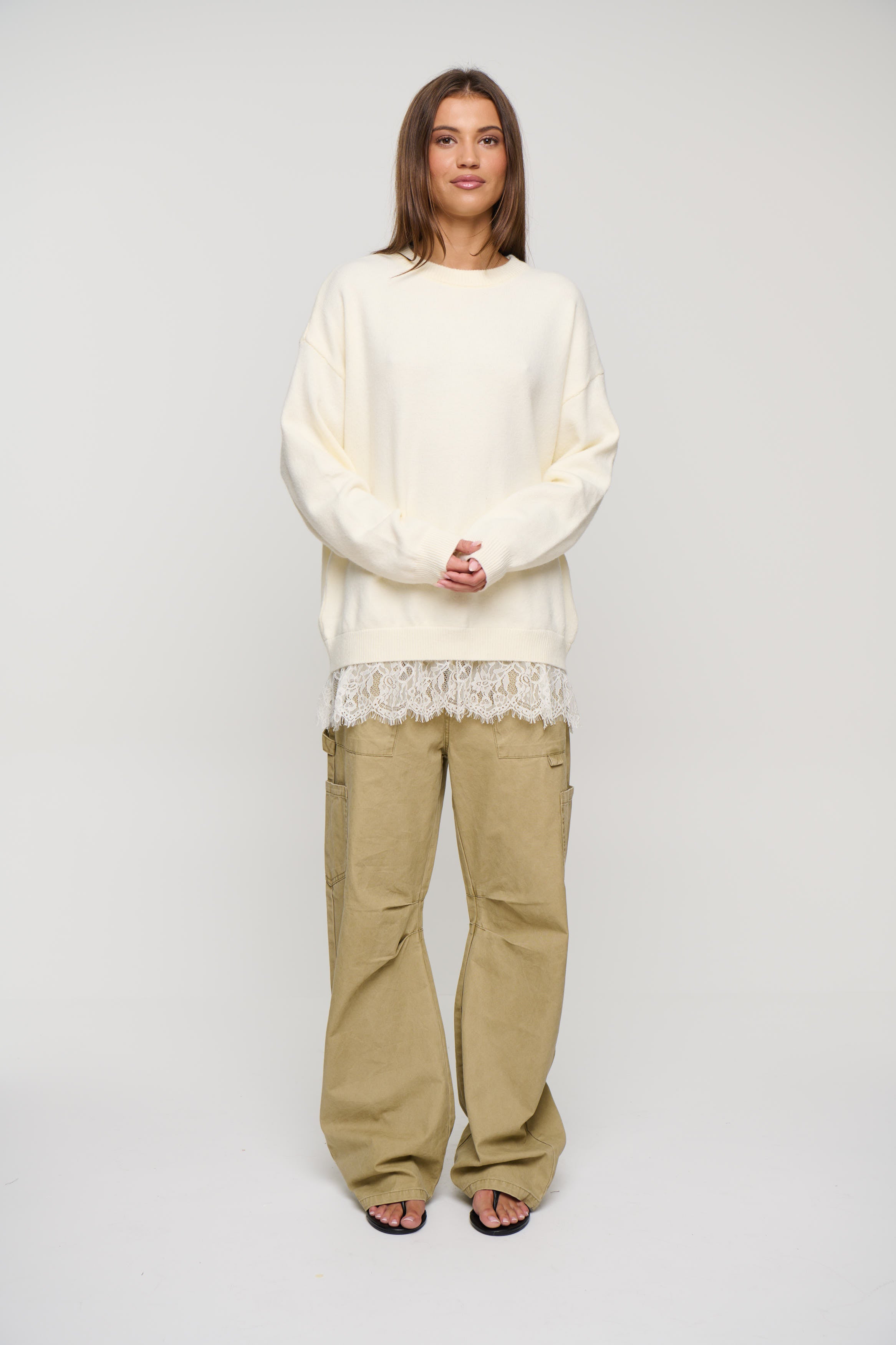 Inka Knit Jumper Cream