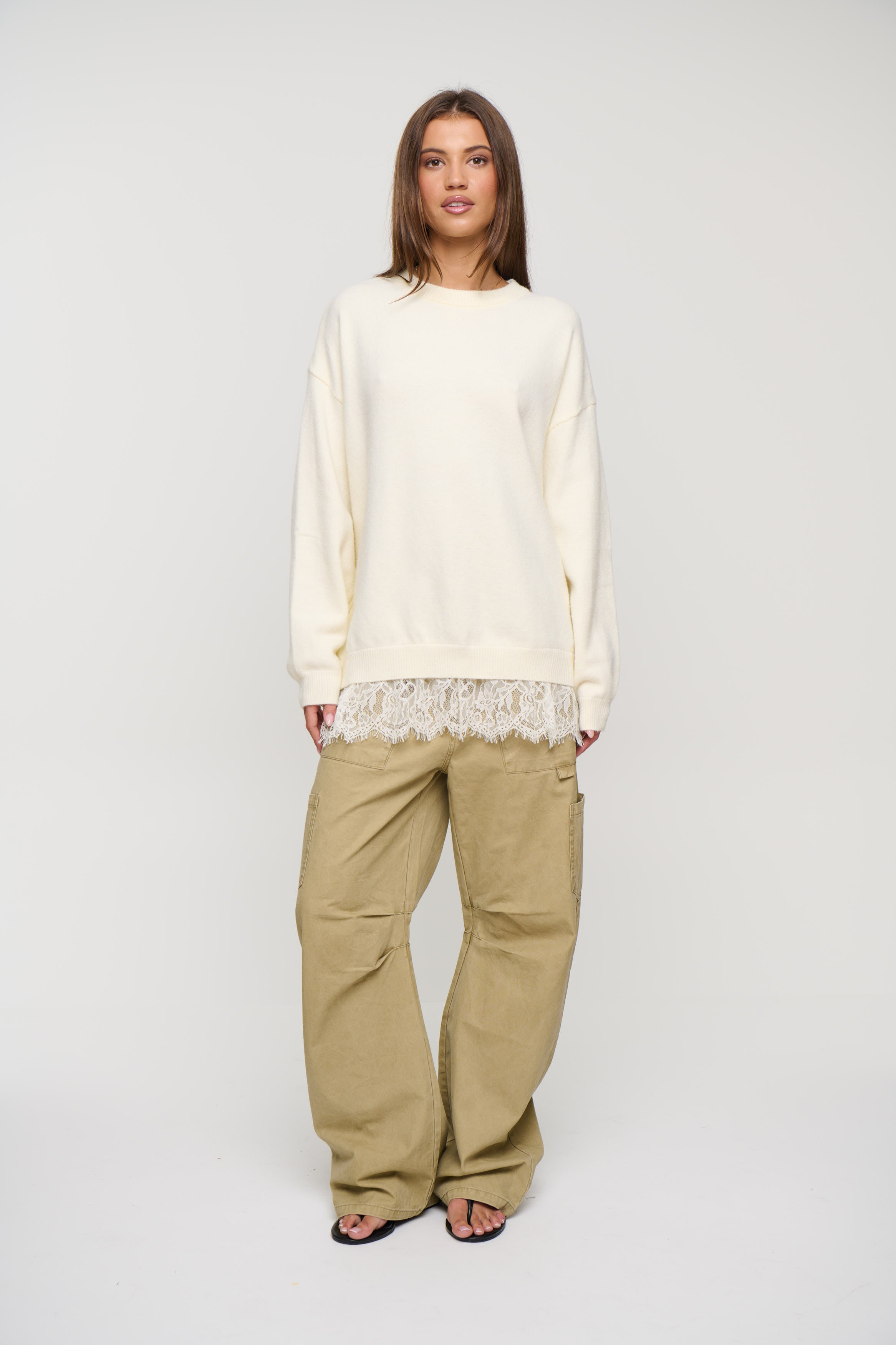 Inka Knit Jumper Cream