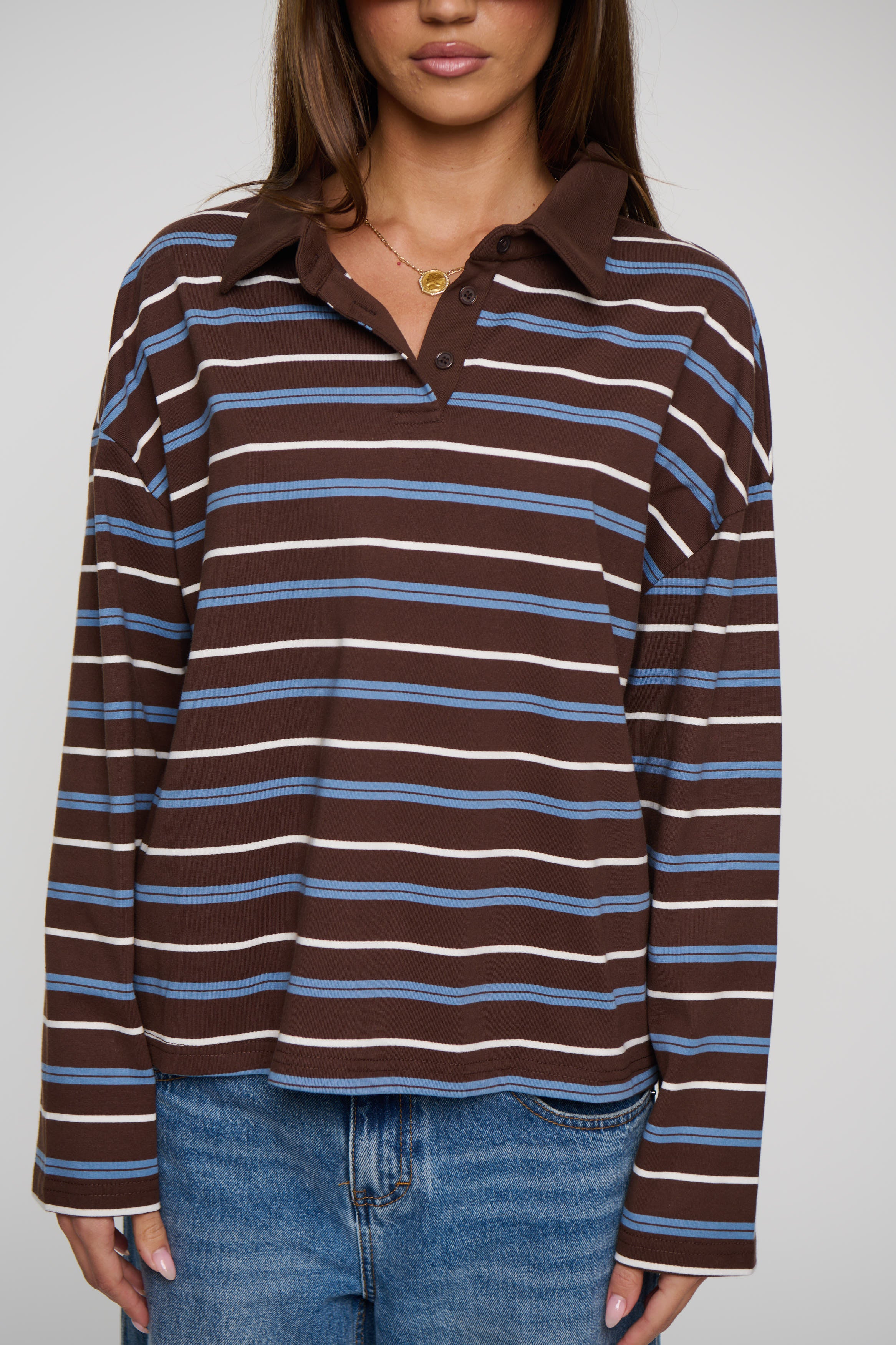 Jett Long Sleeve Chocolate