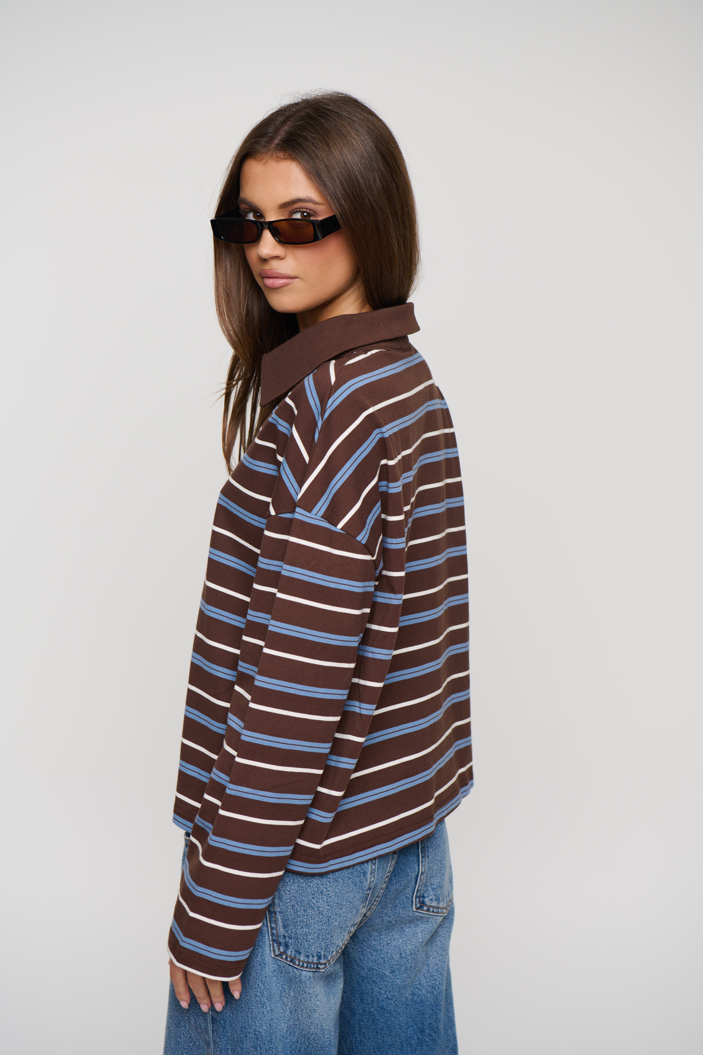 Jett Long Sleeve Chocolate