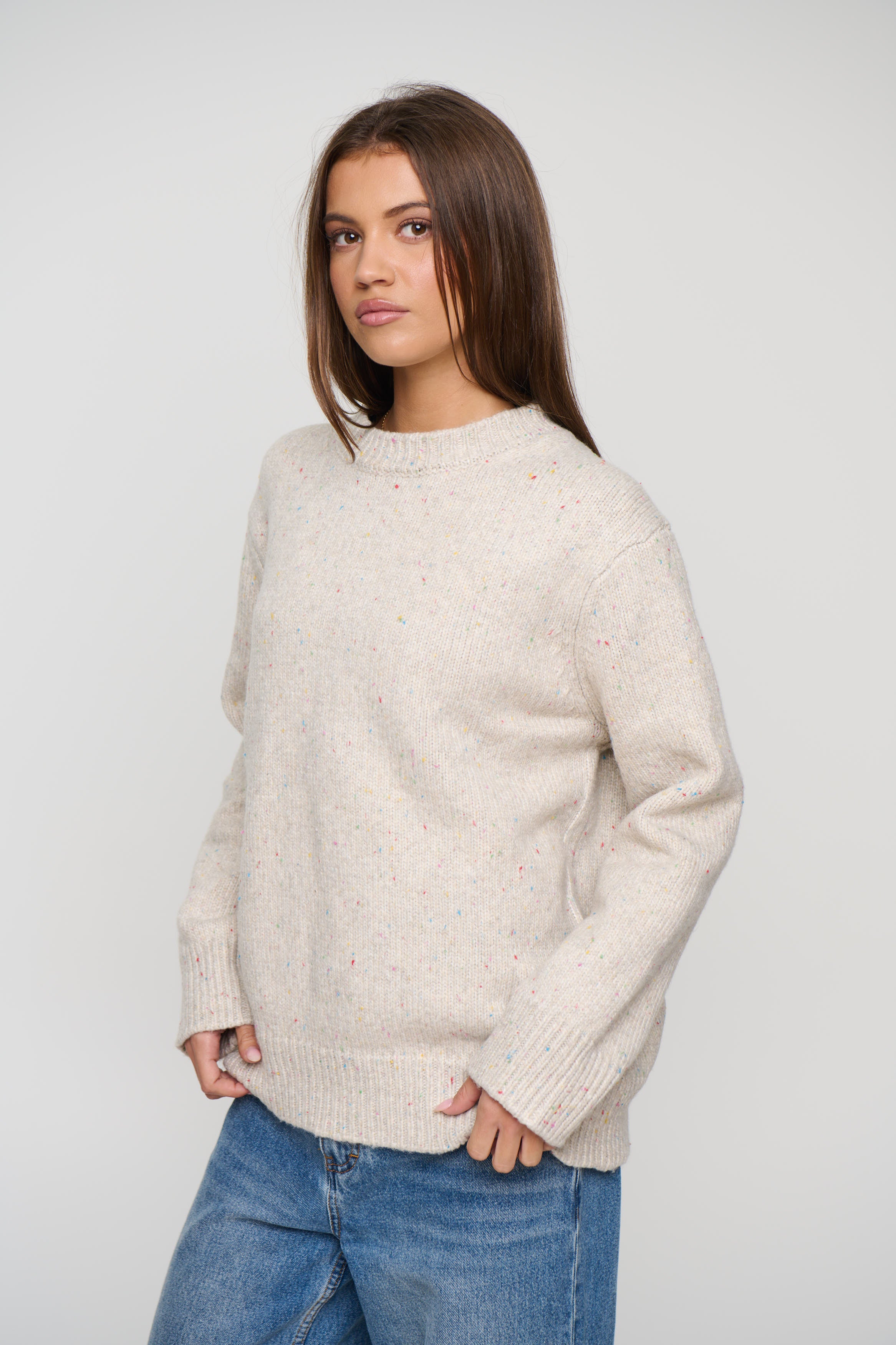 Marlow Knitted Sweater Cream