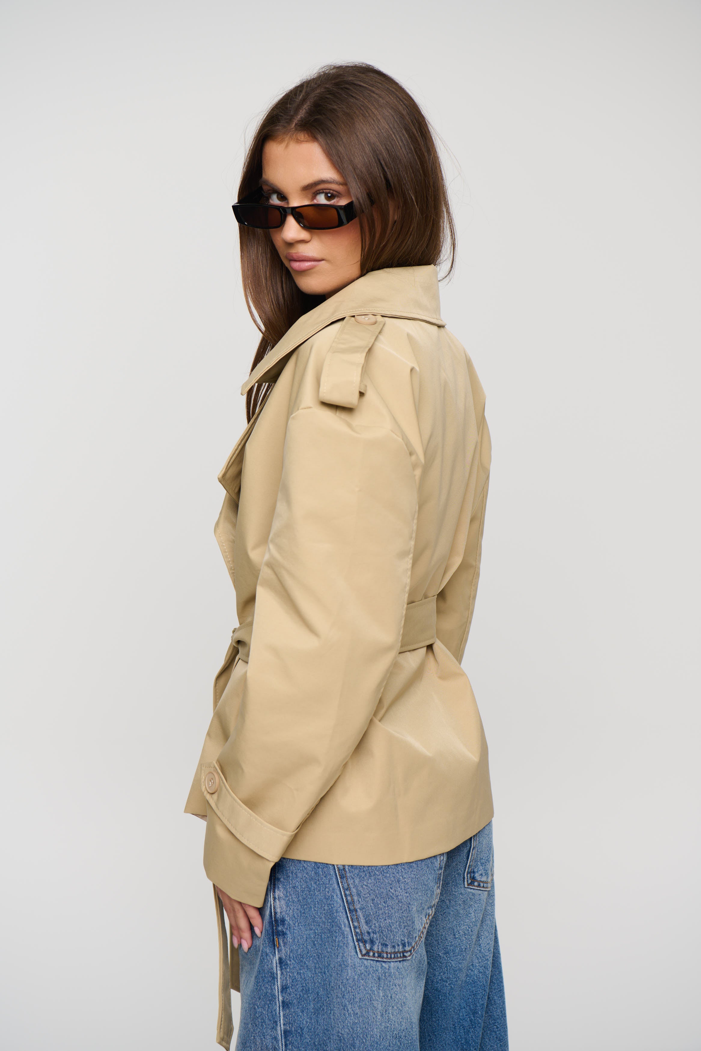 Aston Trench Beige