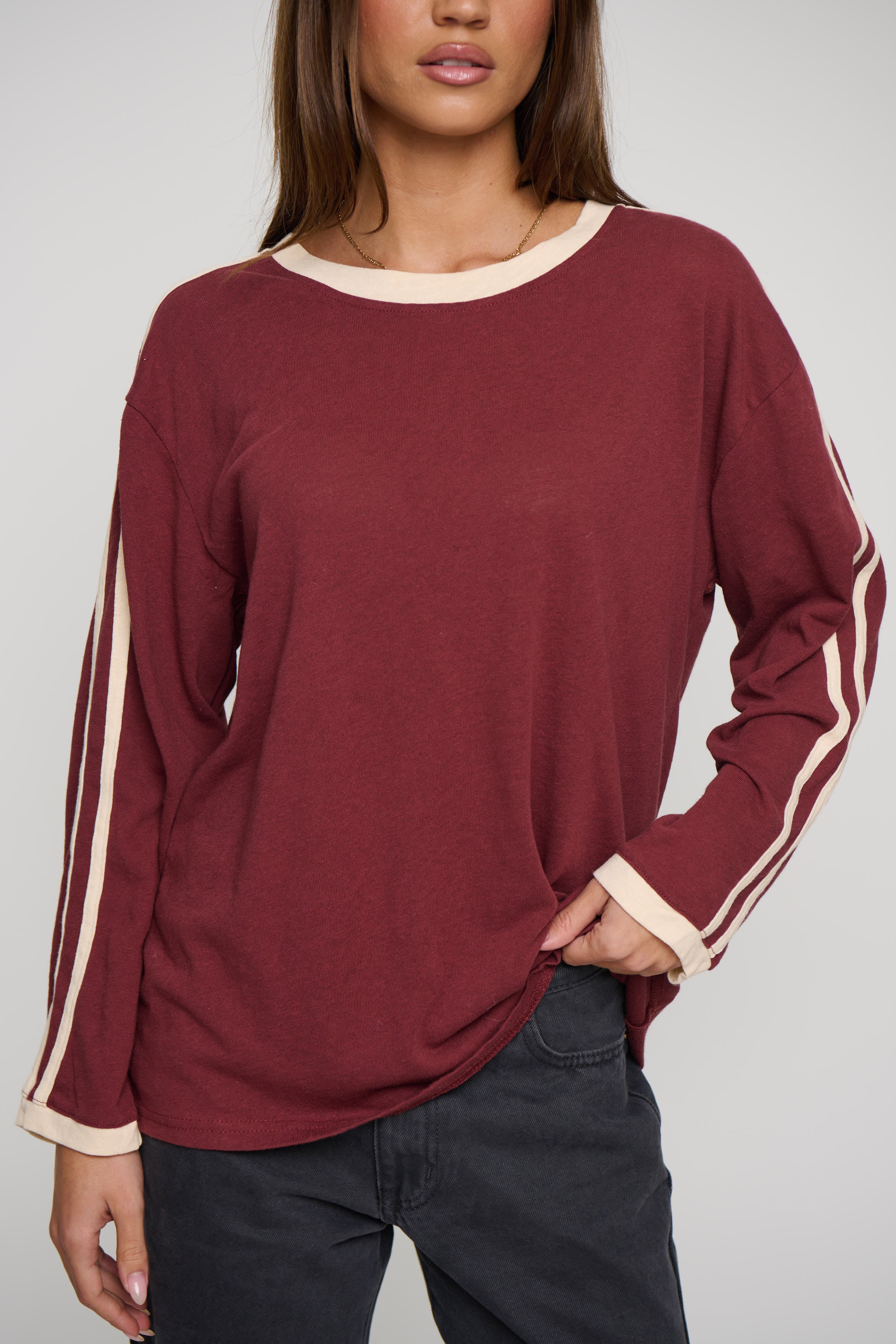 Hollis Long Sleeve Wine