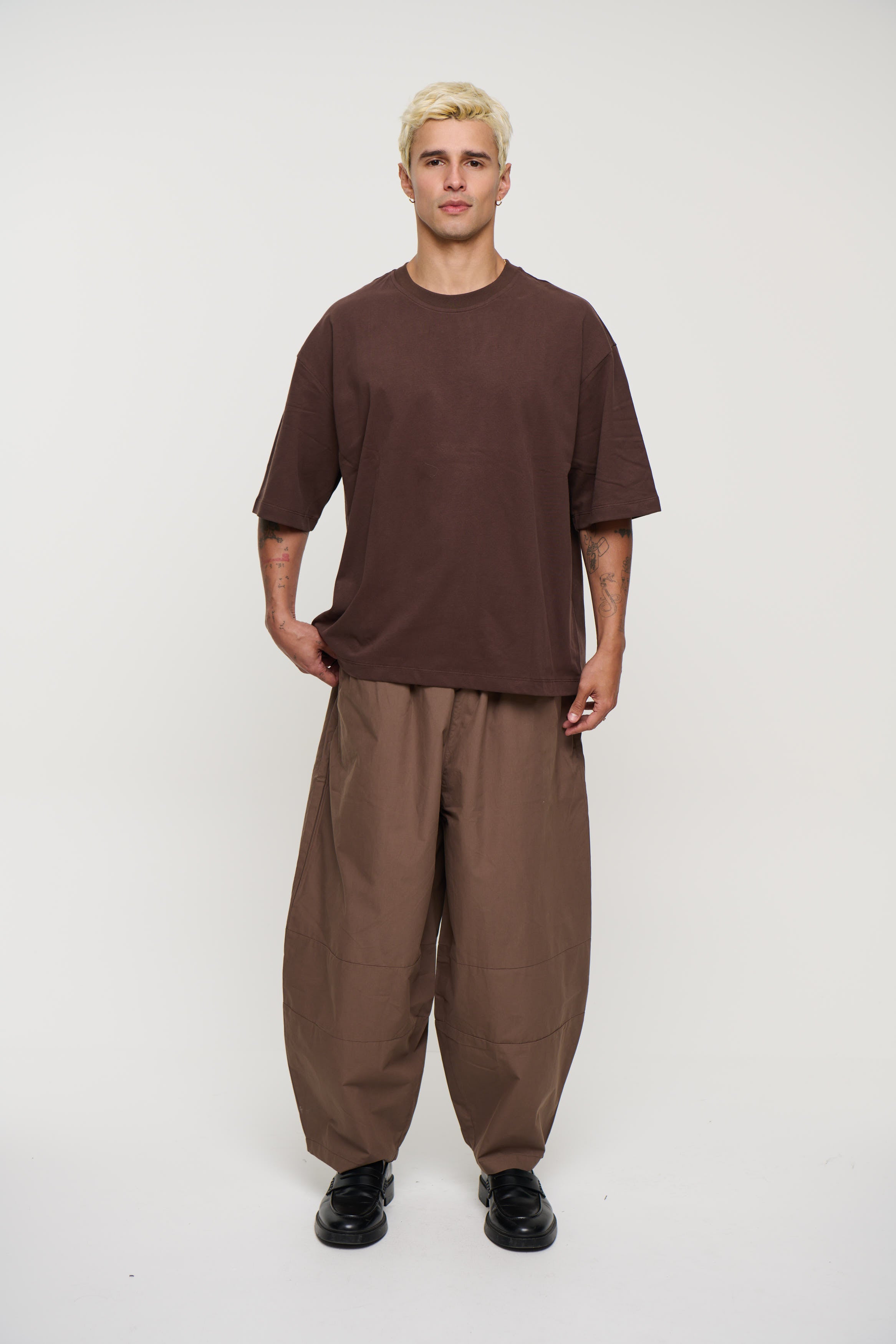 230G Cotton Premium Tee Choc