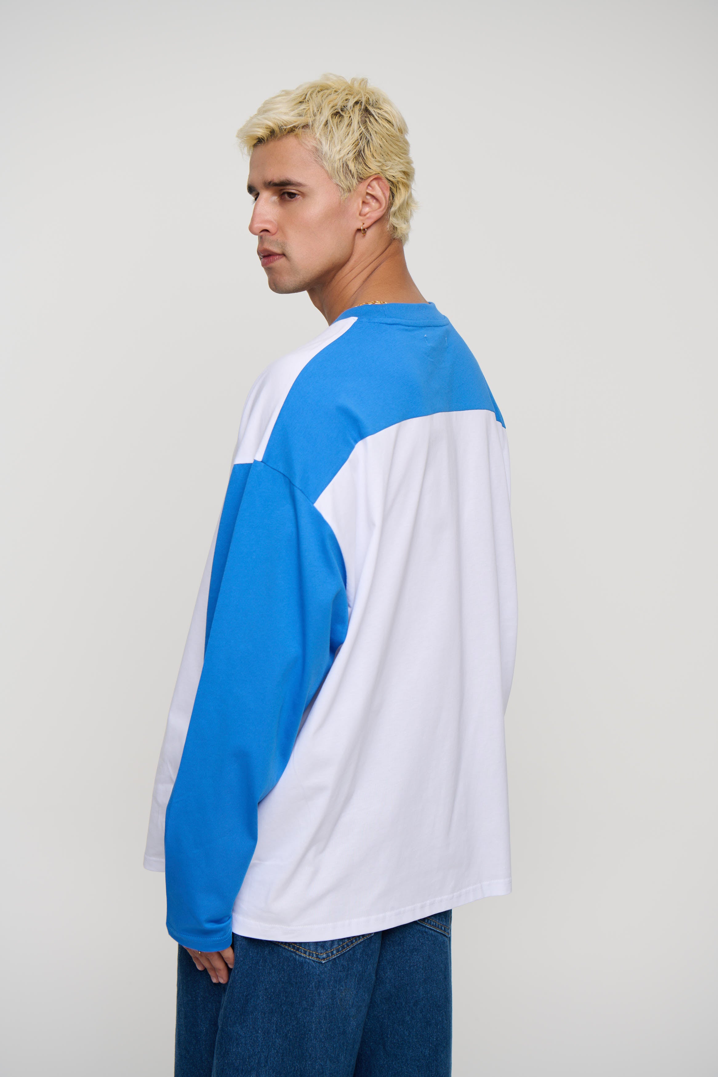 Raglan Long Sleeve Blue