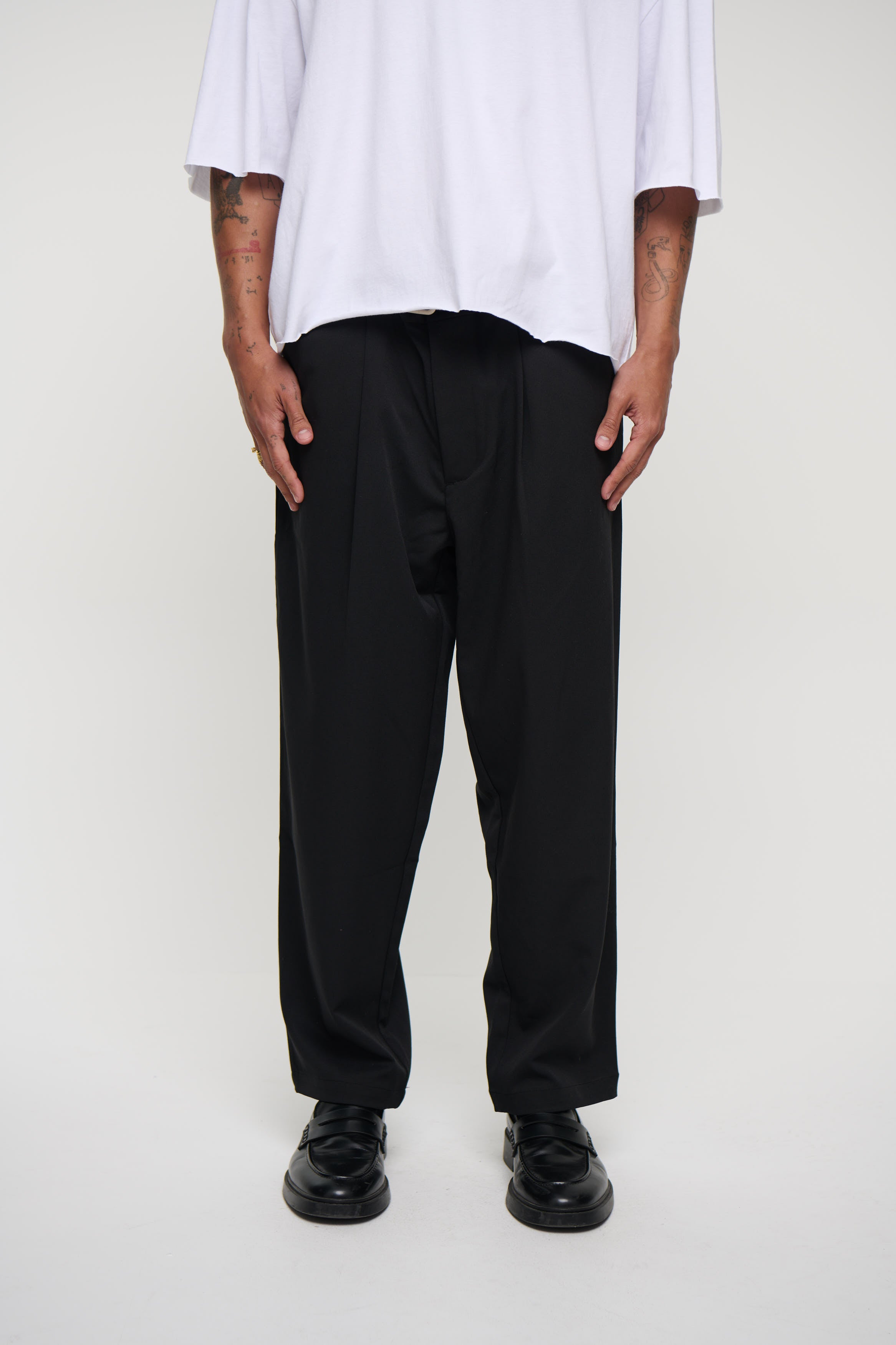 Luke Flow Pant Black