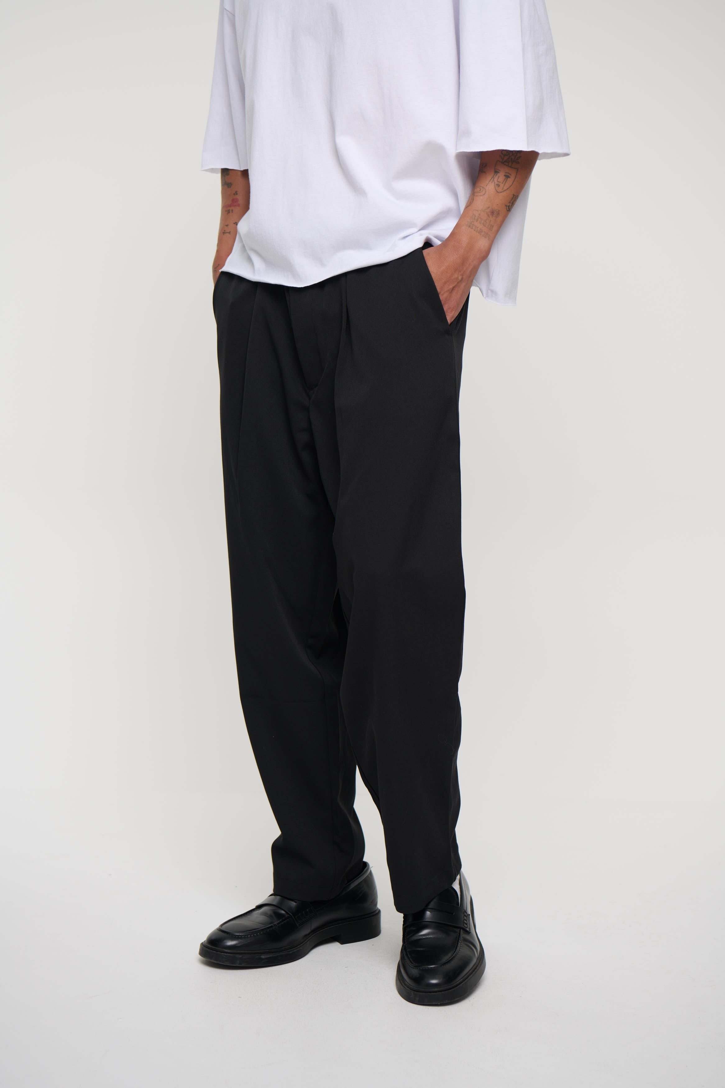Luke Flow Pant Black
