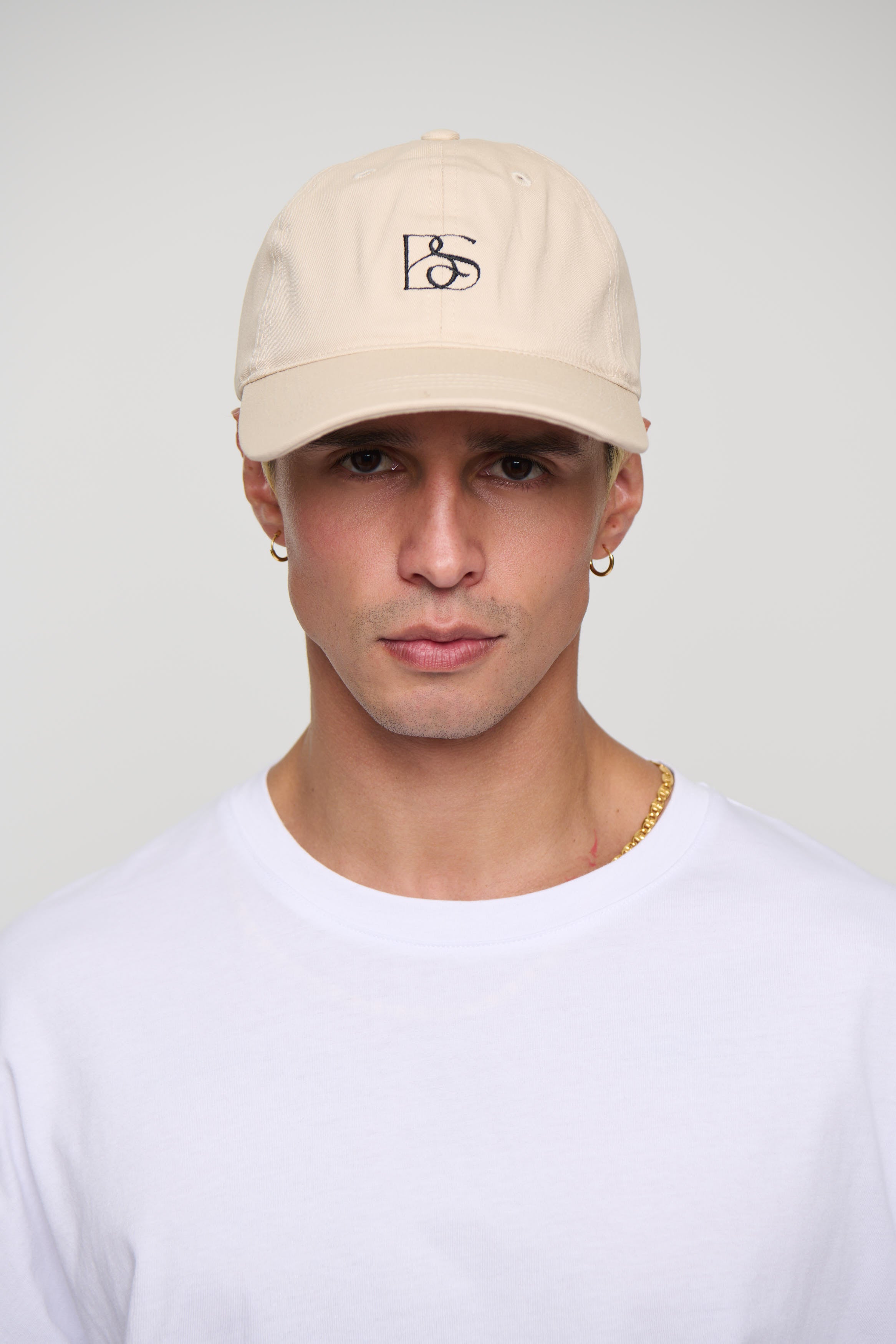 College Cap BS Logo Ivory