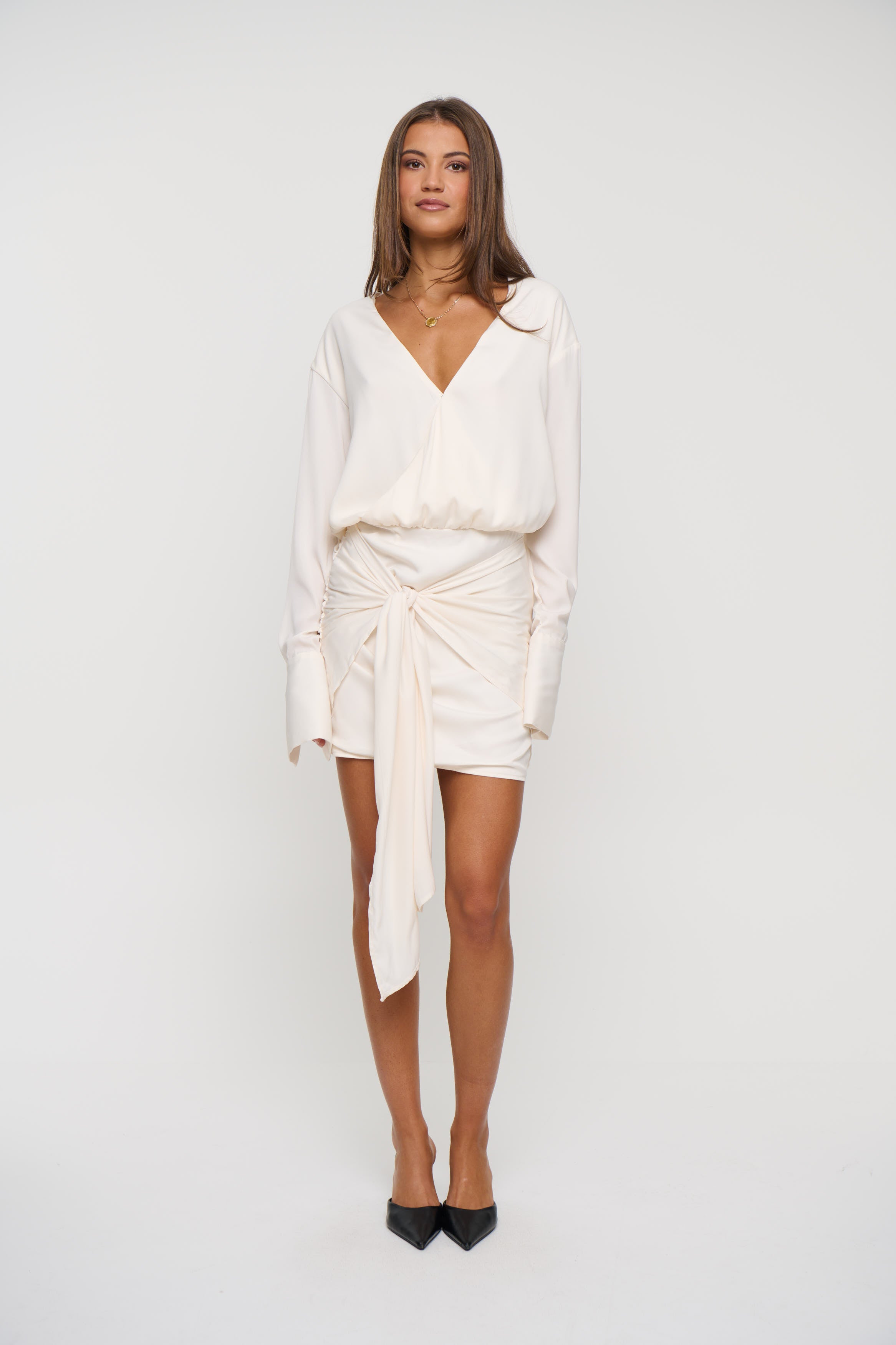 Cordelia Mini Dress Oyster