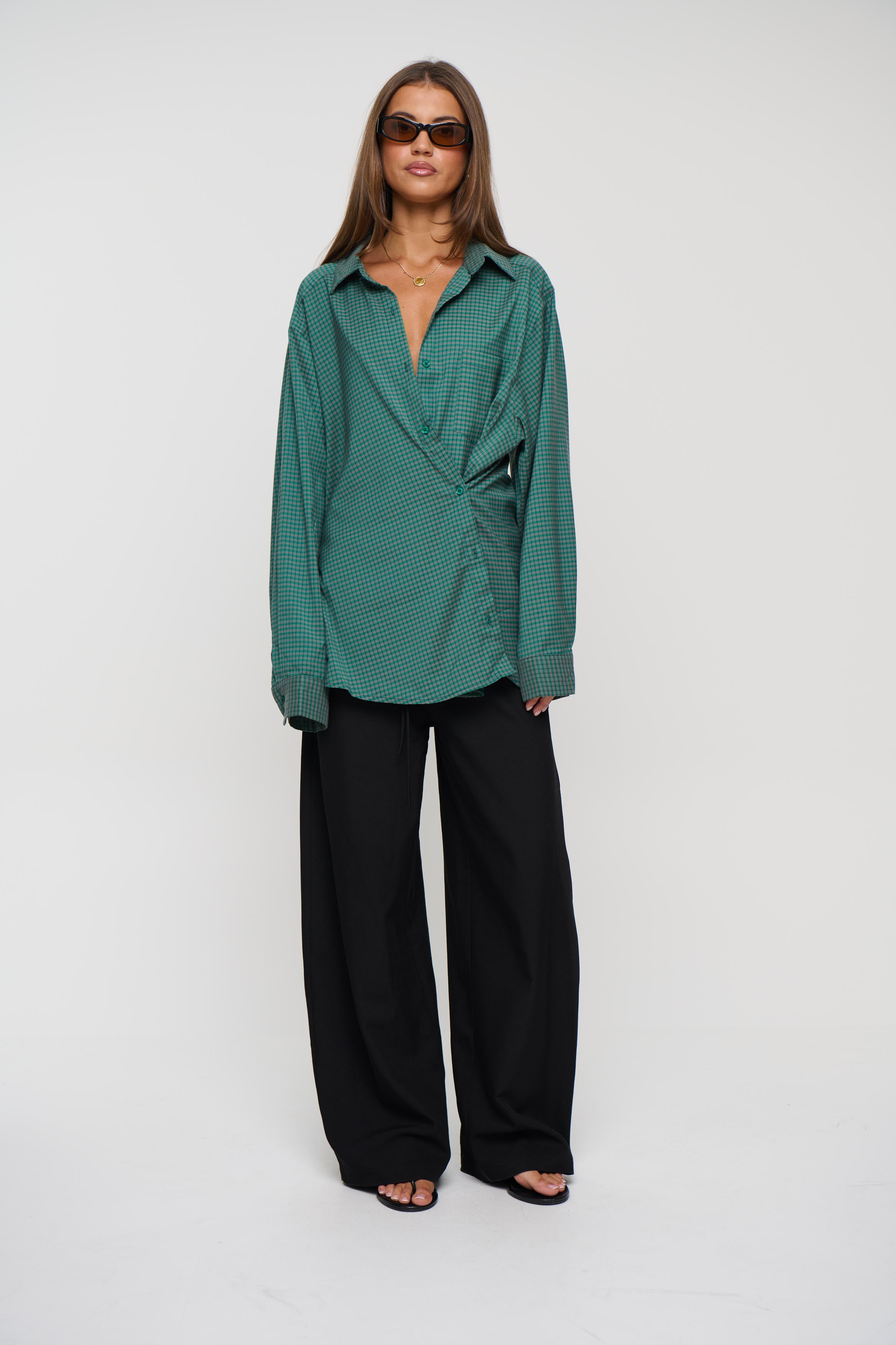 Notting Hill Shirt Forest Plaid
