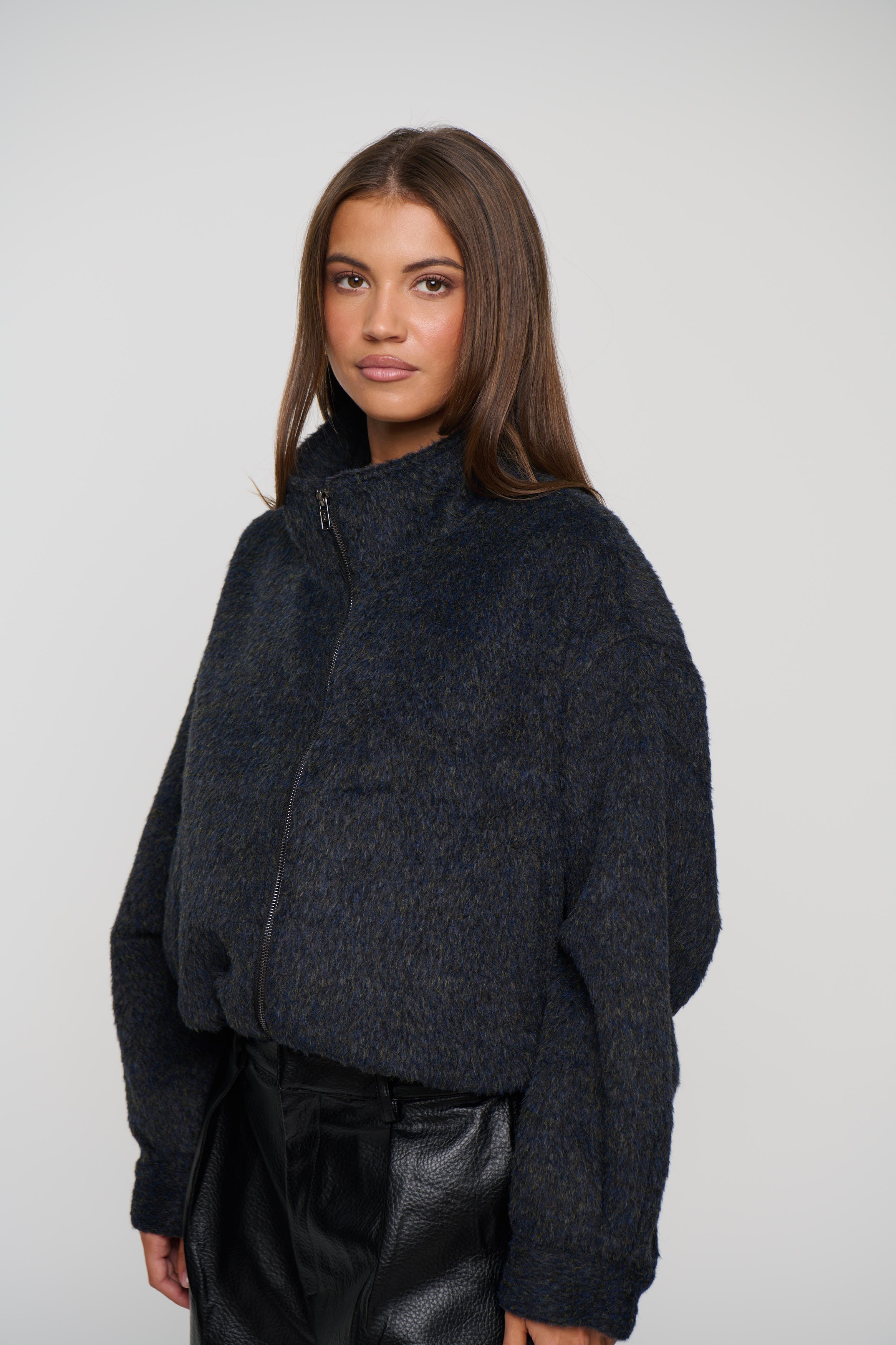 Preslie Bomber Deep Ocean